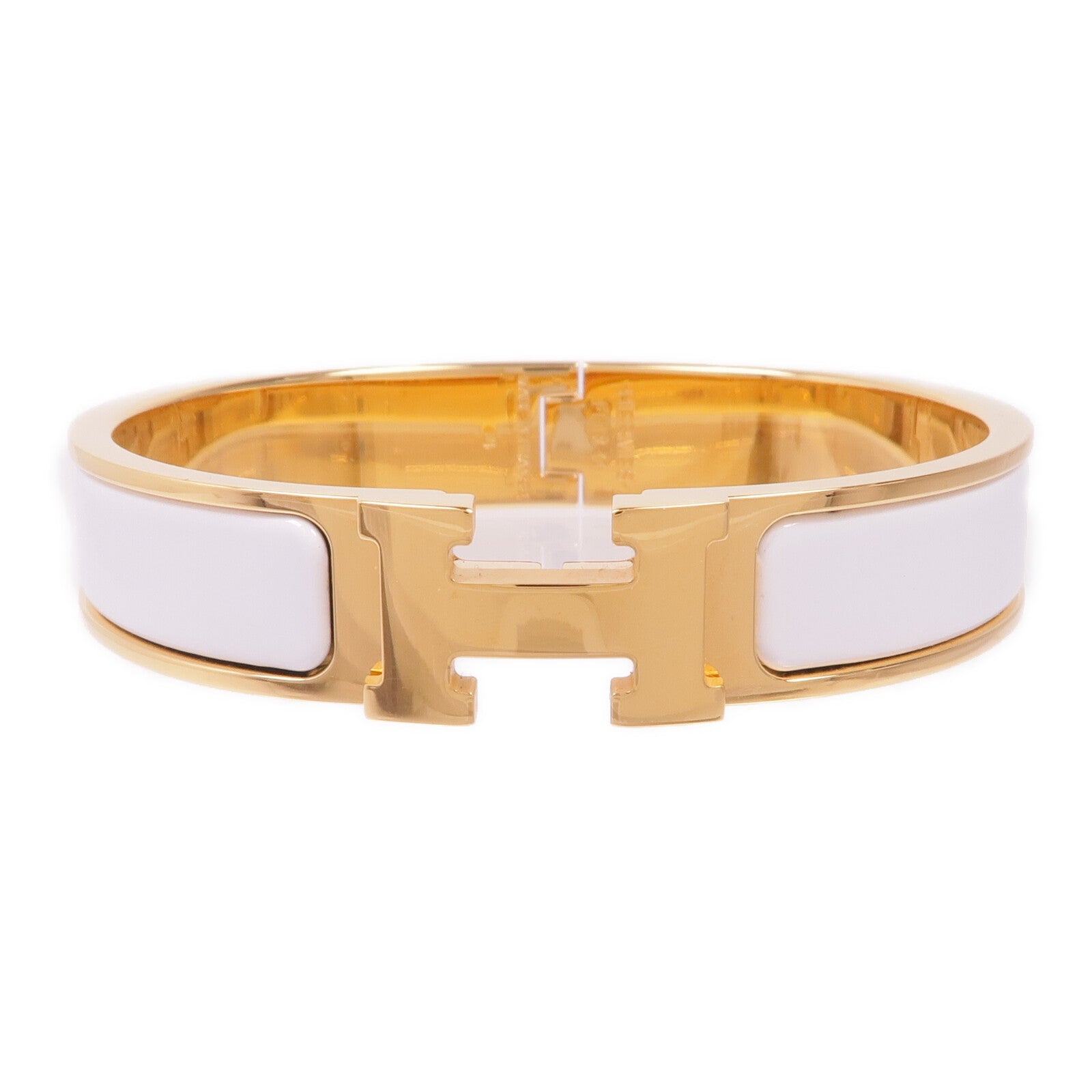 HERMES 琺瑯/金屬Clic H手鐲