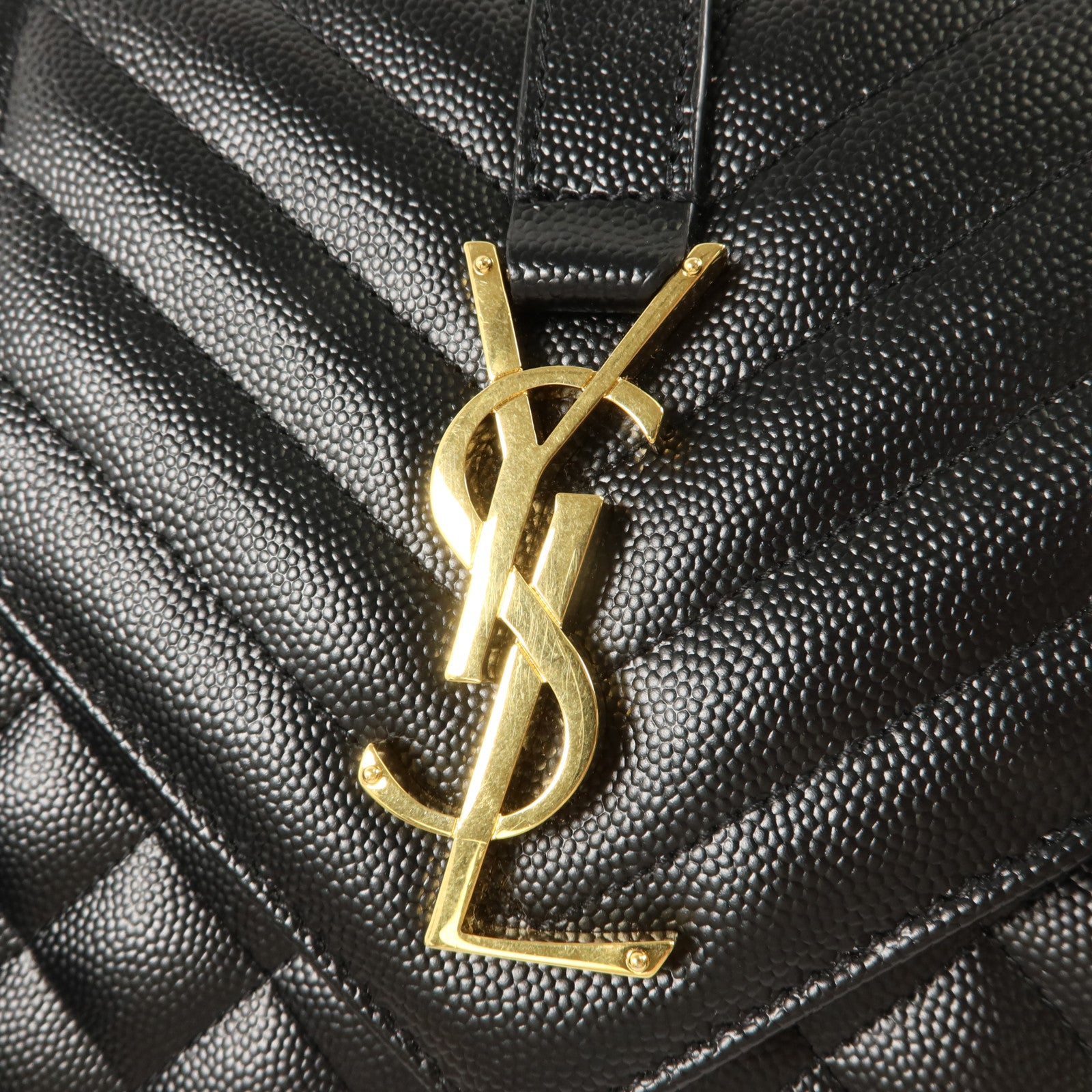 SAINT LAURENT 牛皮皮革Envelope Medium鏈帶肩背袋