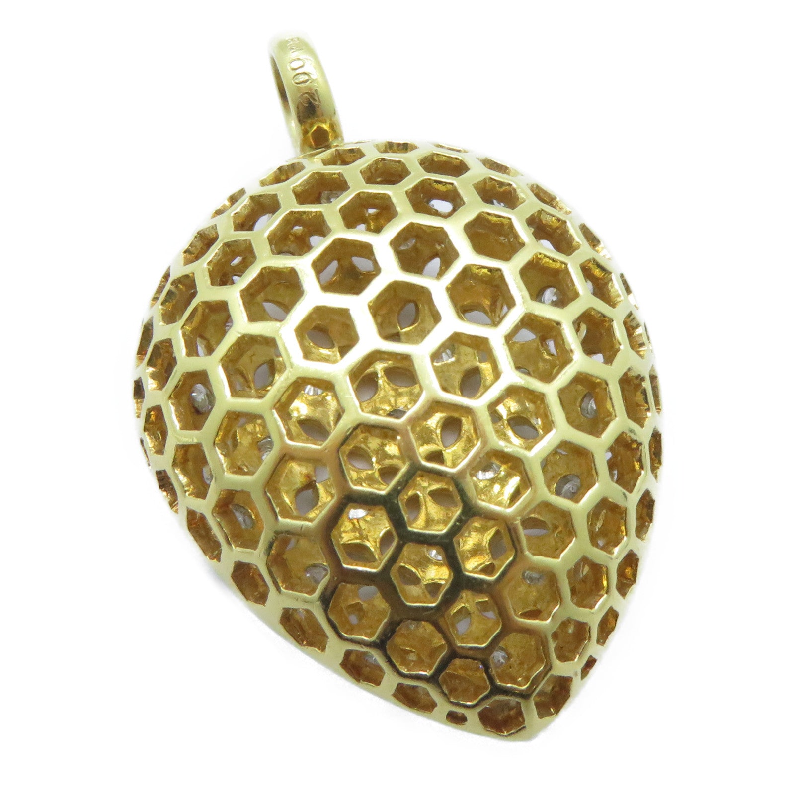 JEWELRY 【激減優惠】18K黃金Diamond Pendant Top 2.00ct鑽石吊墜