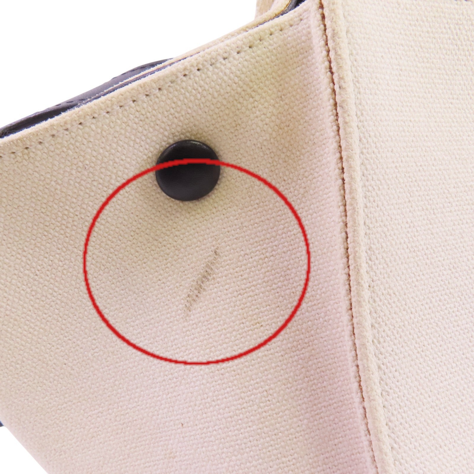 CELINE 帆布/牛皮皮革Trapeze金扣手挽肩背兩用袋