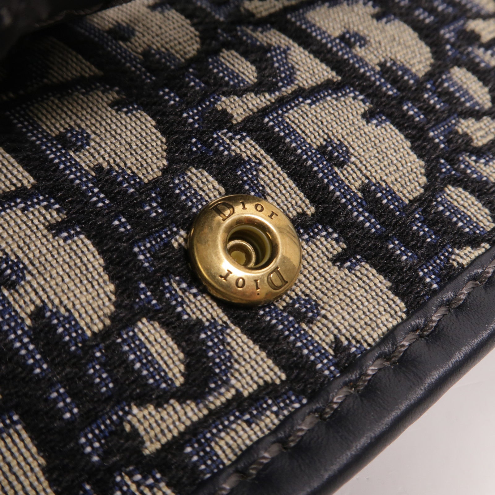 Dior Oblique帆布Folding Clutch手拿包