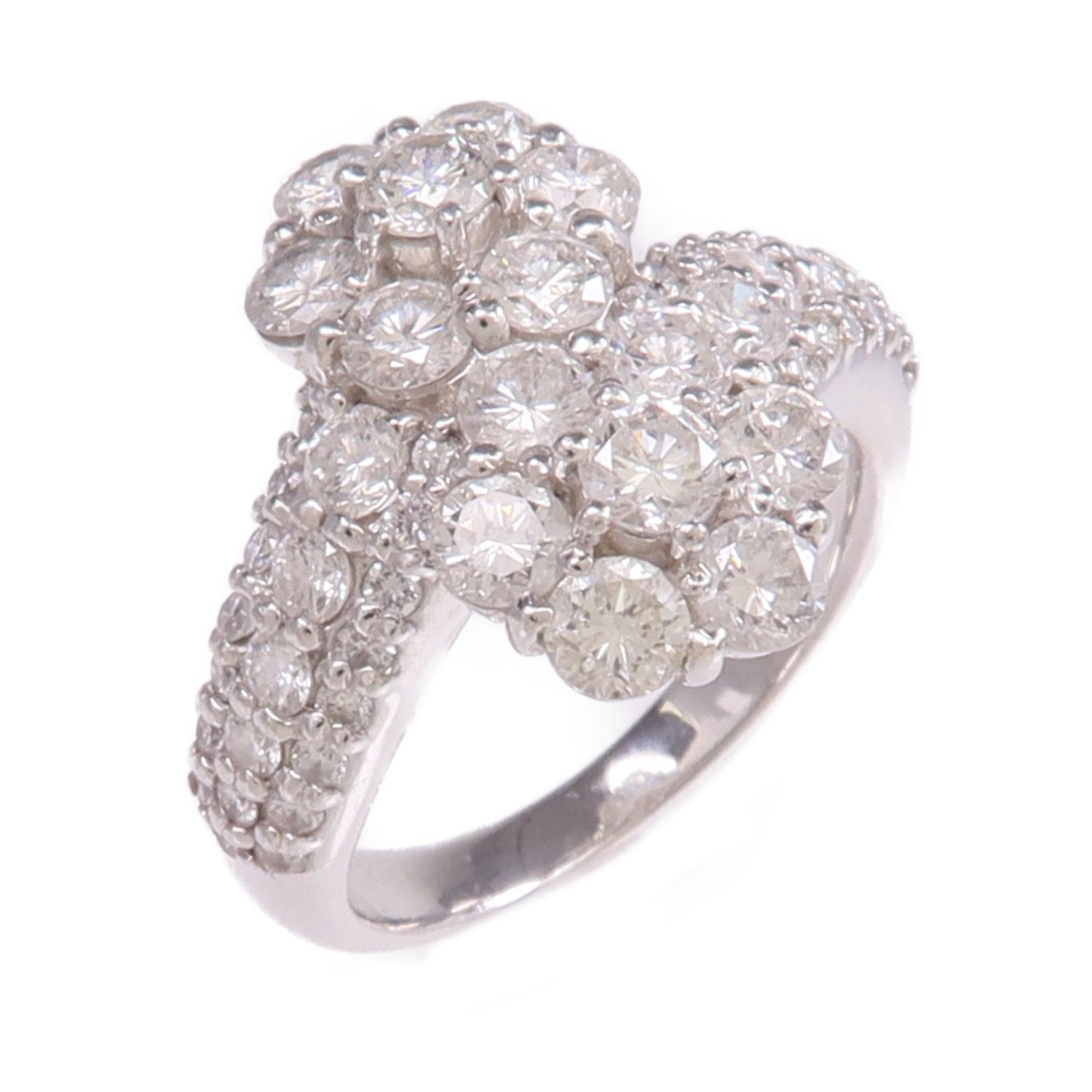 JEWELRY 【激減優惠】PT900鉑金Diamond Ring鑽石戒指US#5