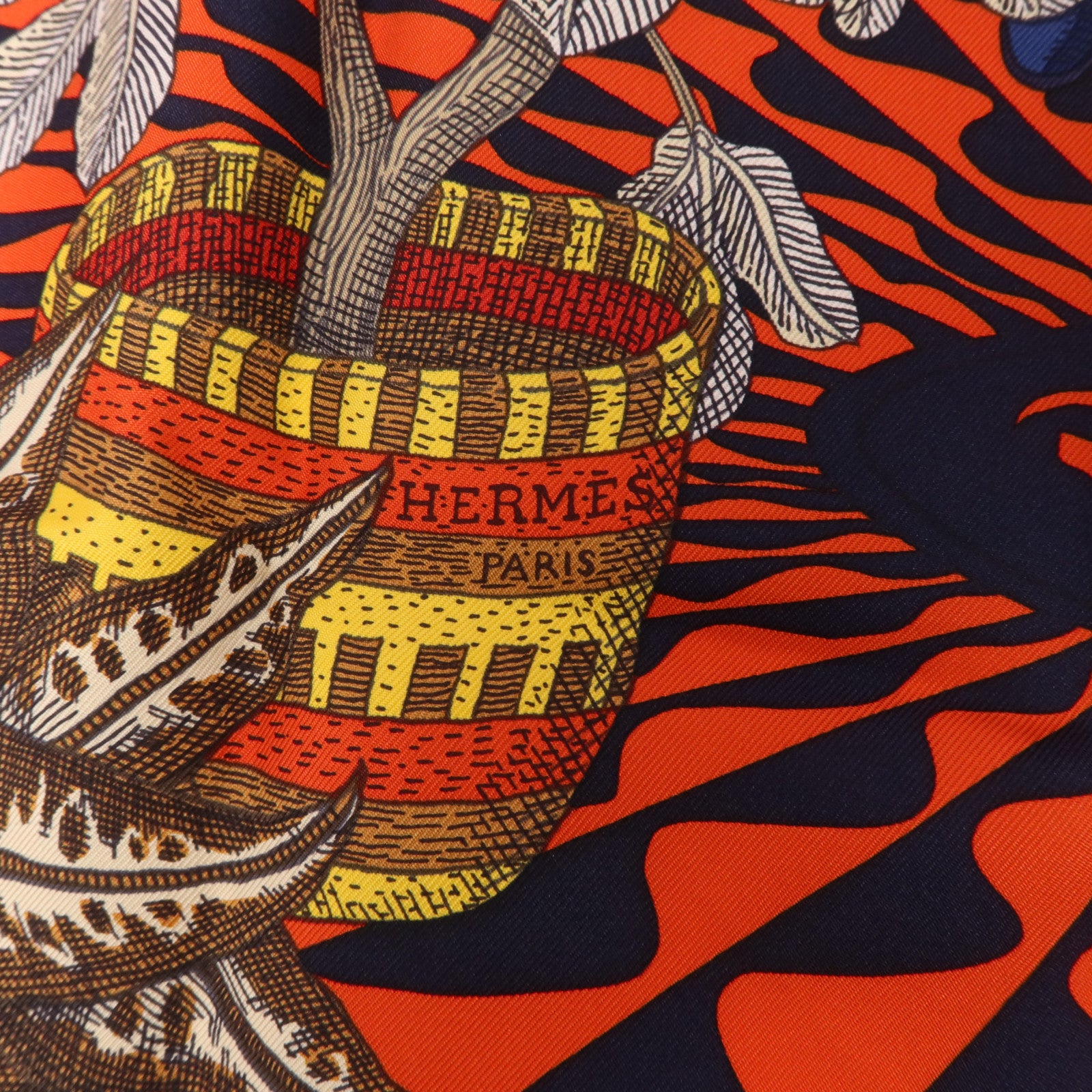 HERMES 絲質Scarf 90X90絲巾