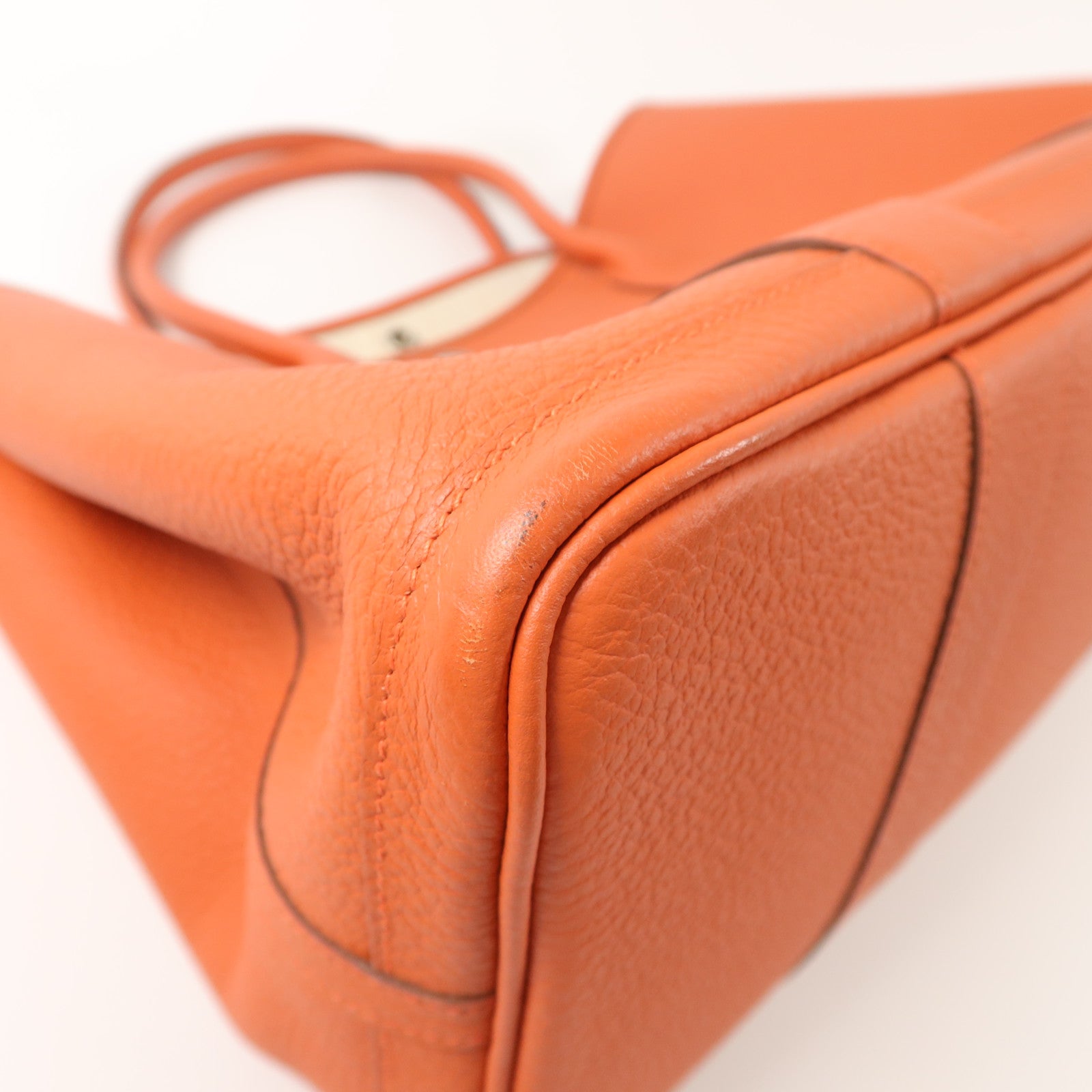 HERMES Negonda皮革Garden Party PM手挽袋Sanguine