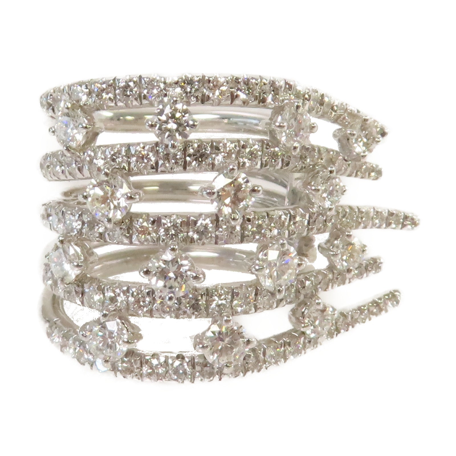 JEWELRY 【激減優惠】18K白金/3.20ct鑽石Diamond Ring戒指US#5.5