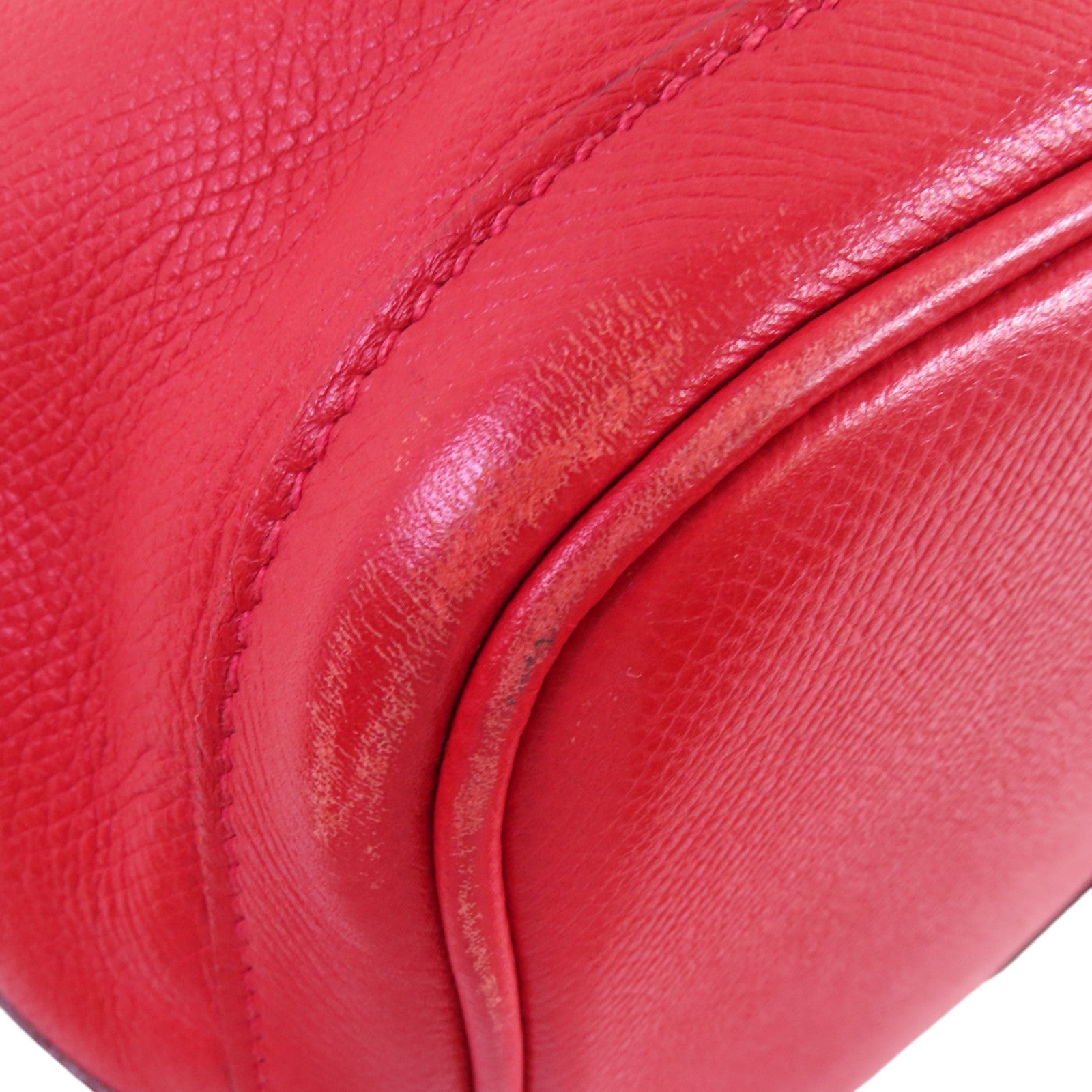 HERMES Epsom皮革Garden Party PM銀扣手挽袋