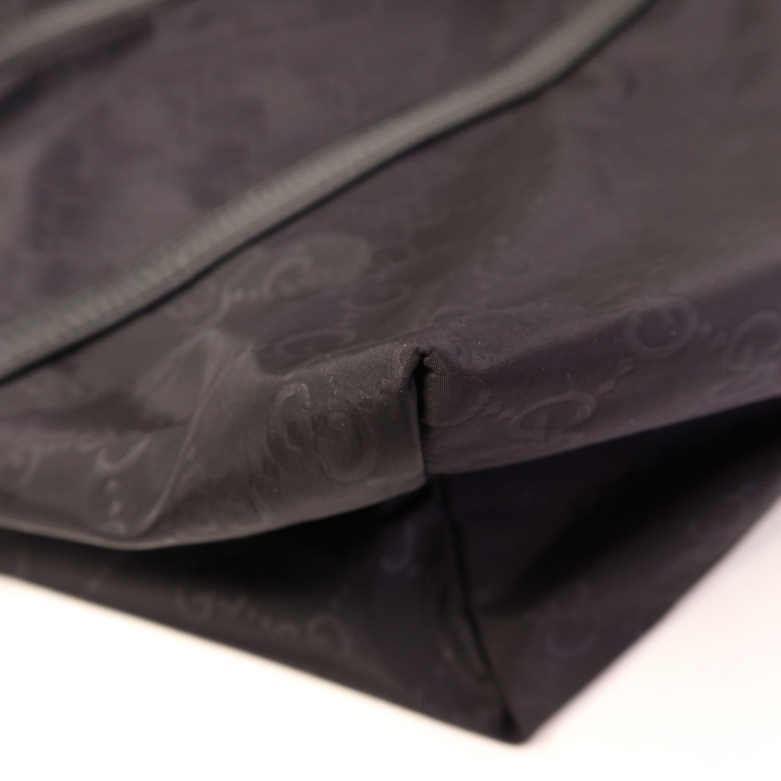 GUCCI 尼龍Shoulder Tote銀扣肩背袋/手挽袋