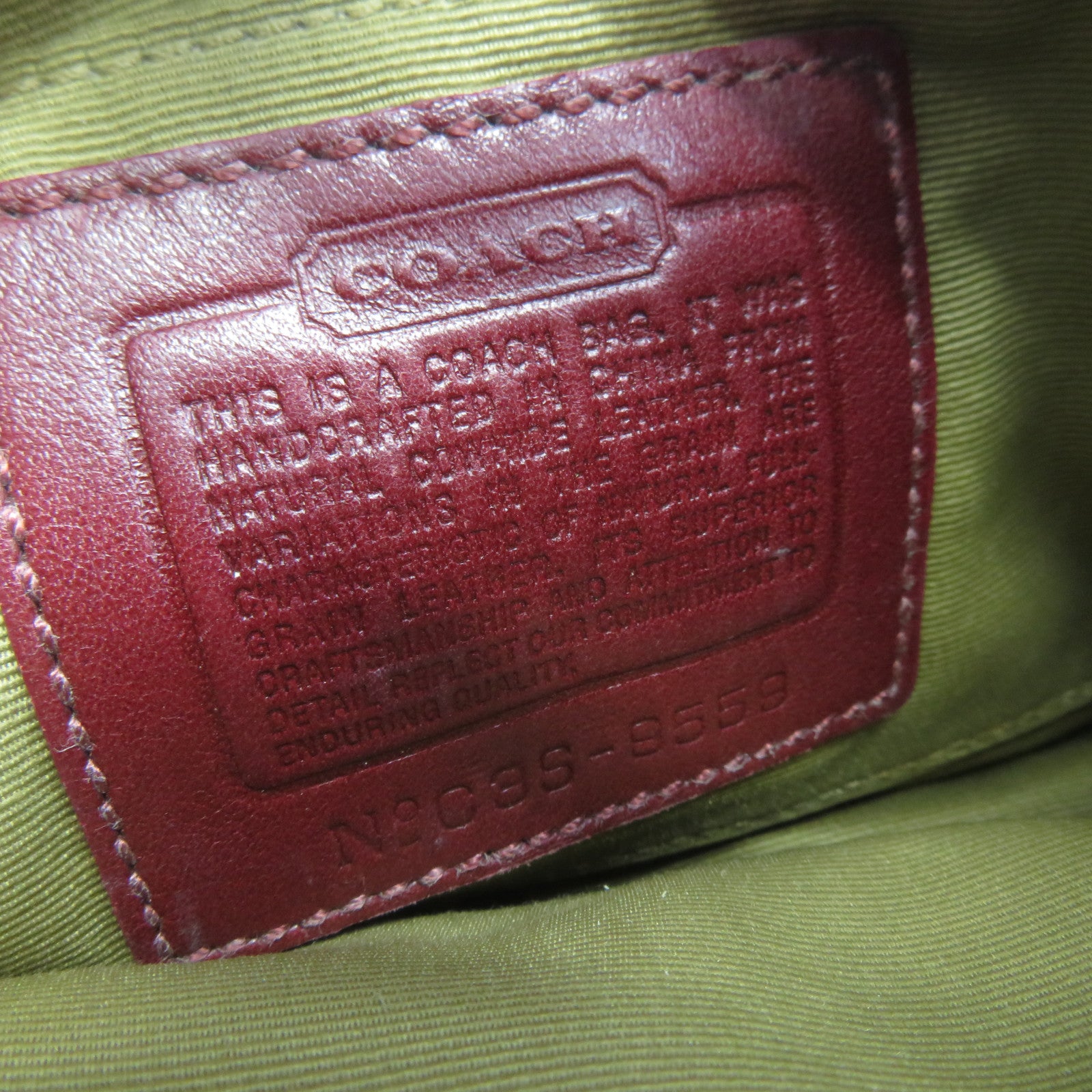 COACH 【激減優惠】牛皮皮革Shoulder Bag銀扣肩背袋粉紅色