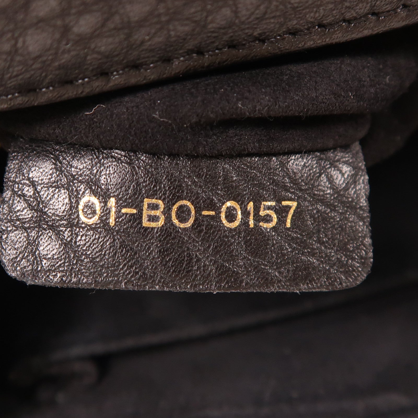 Dior 牛皮皮革Diorma銀扣鏈帶手挽肩背兩用袋