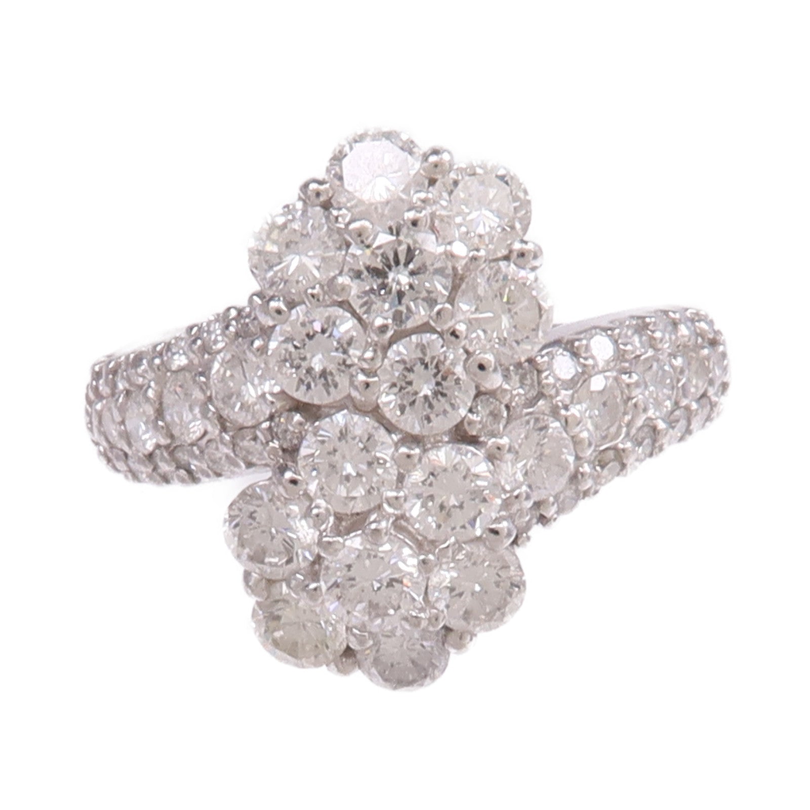 JEWELRY 【激減優惠】PT900鉑金Diamond Ring鑽石戒指US#5