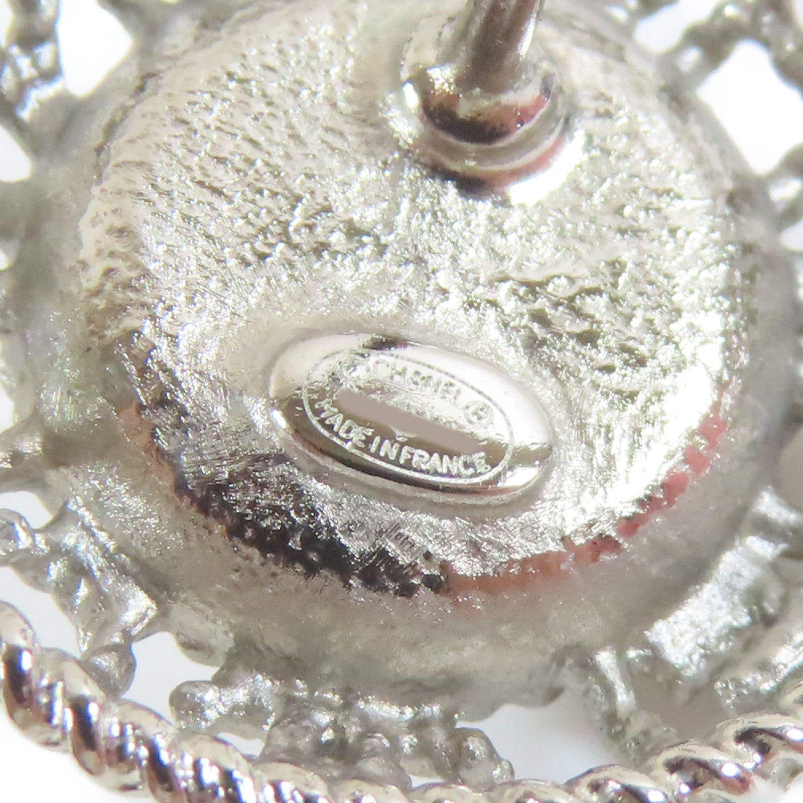 CHANEL 【激減優惠】金屬Earrings耳環銀色