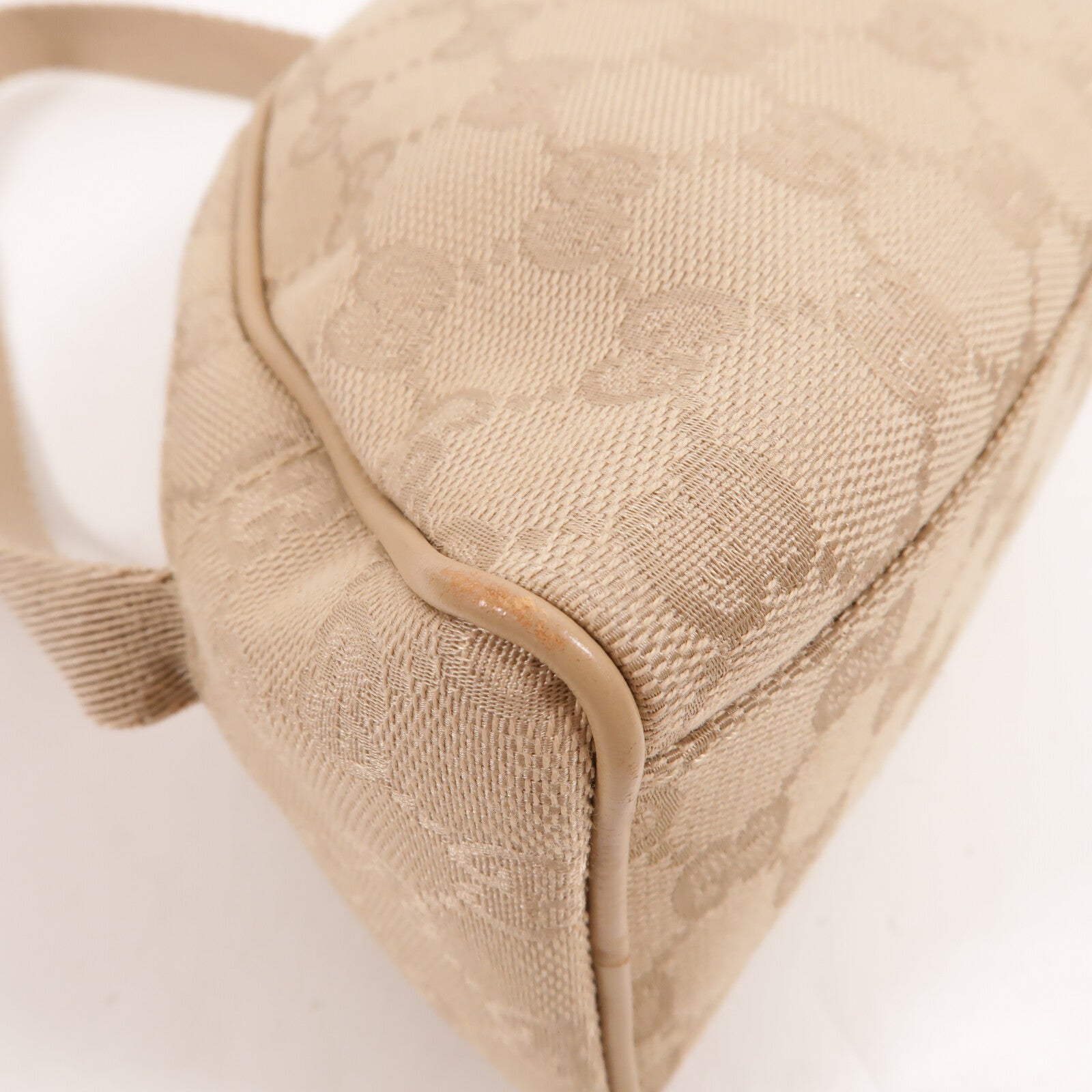 GUCCI 帆布Half Moon GG Canvas Shoulder Bag肩背袋