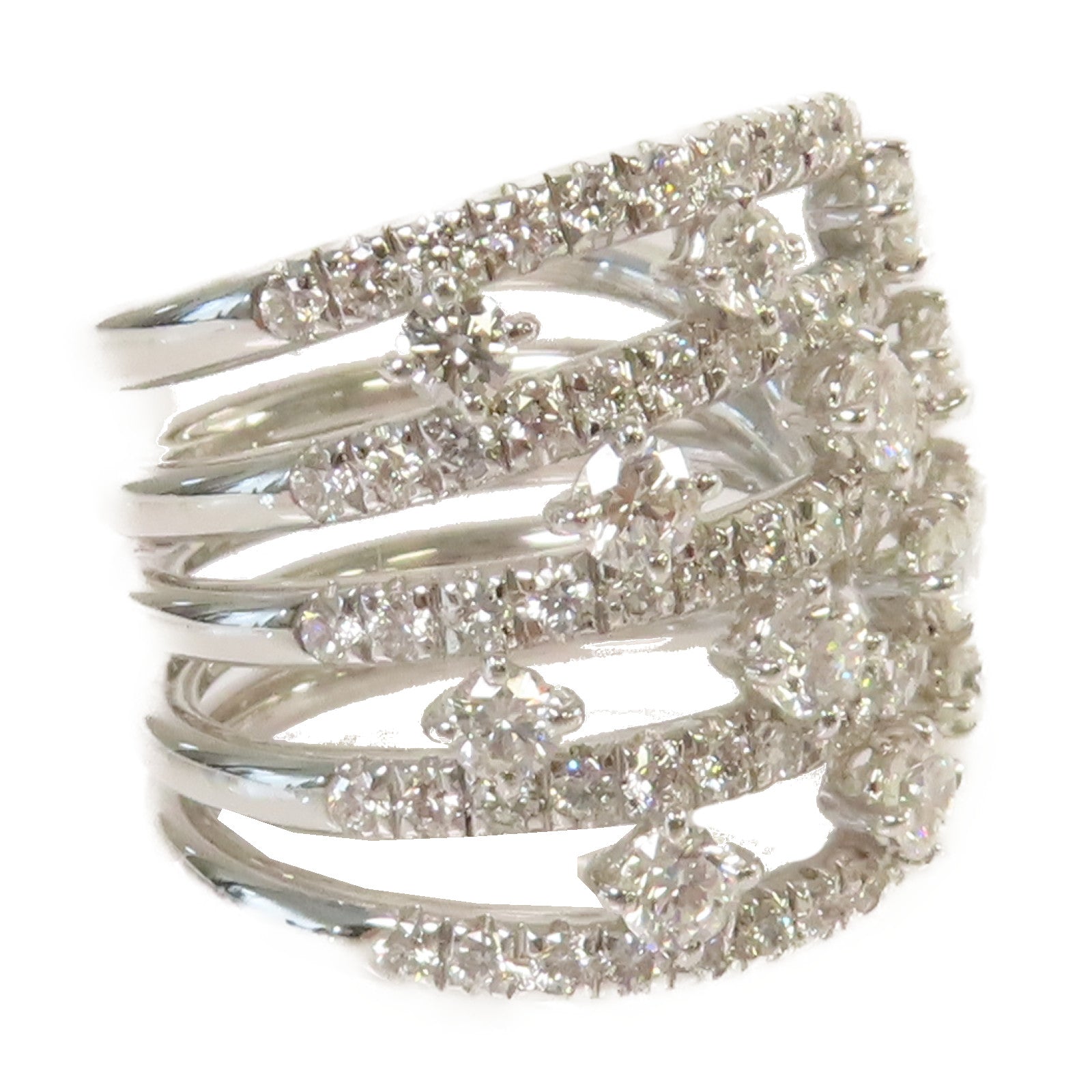 JEWELRY 【激減優惠】18K白金/3.20ct鑽石Diamond Ring戒指US#5.5