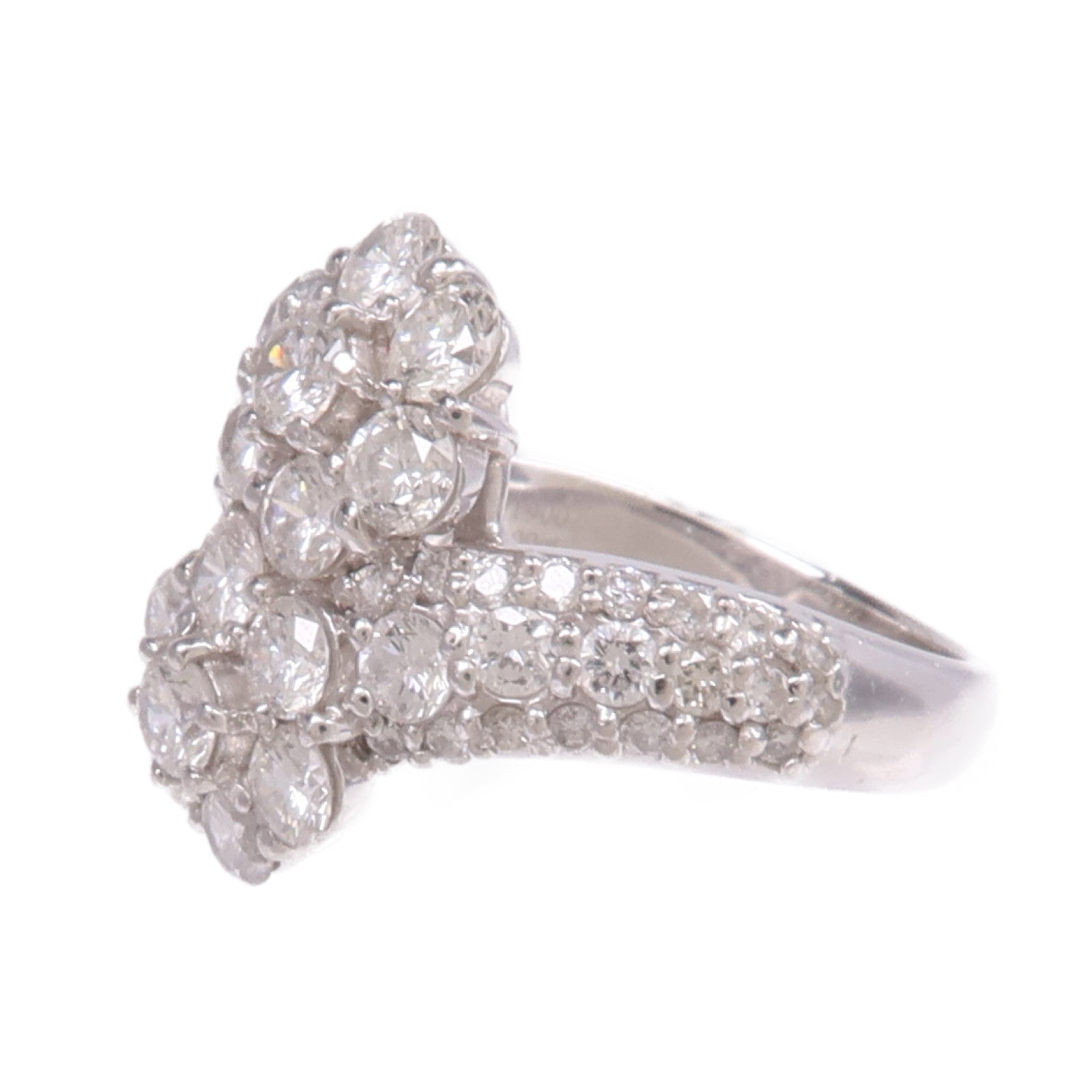 JEWELRY 【激減優惠】PT900鉑金Diamond Ring鑽石戒指US#5