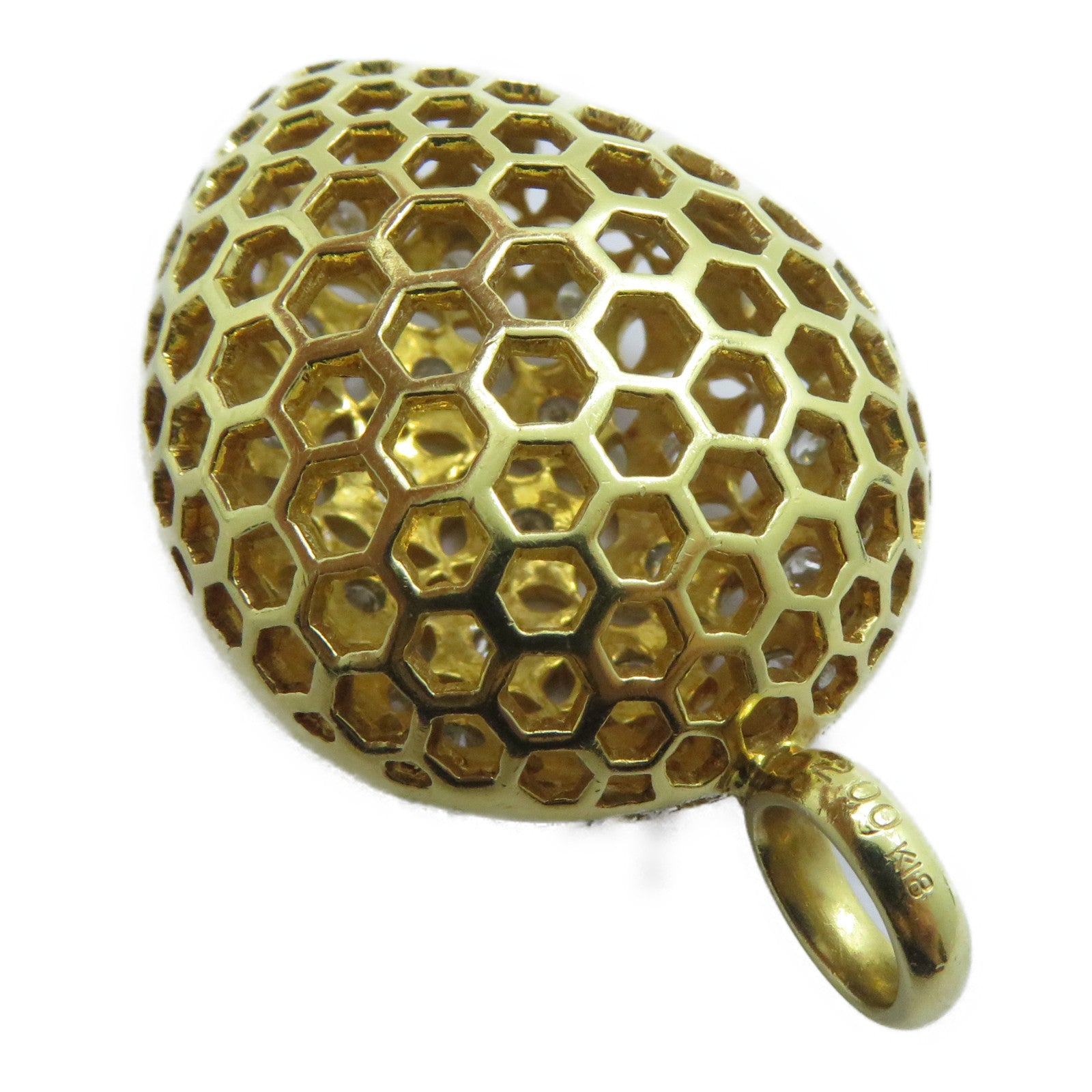 JEWELRY 【激減優惠】18K黃金Diamond Pendant Top 2.00ct鑽石吊墜