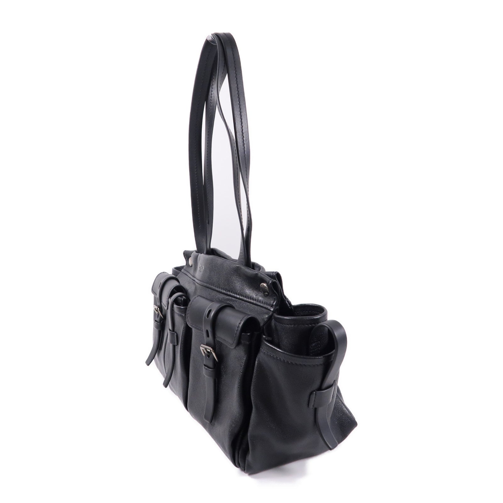 PRADA 牛皮皮革Route Large Tote肩背袋