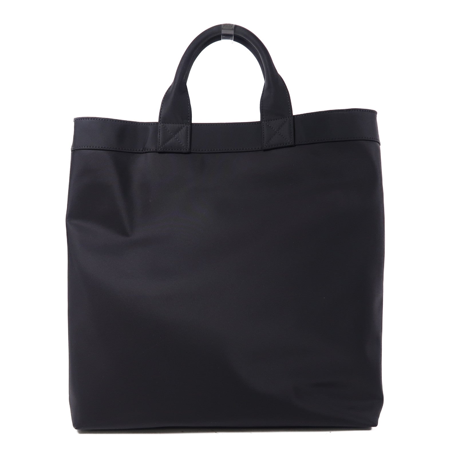 BURBERRY 尼龍2 Way Shoulder Bag銀扣手挽肩背兩用袋黑色
