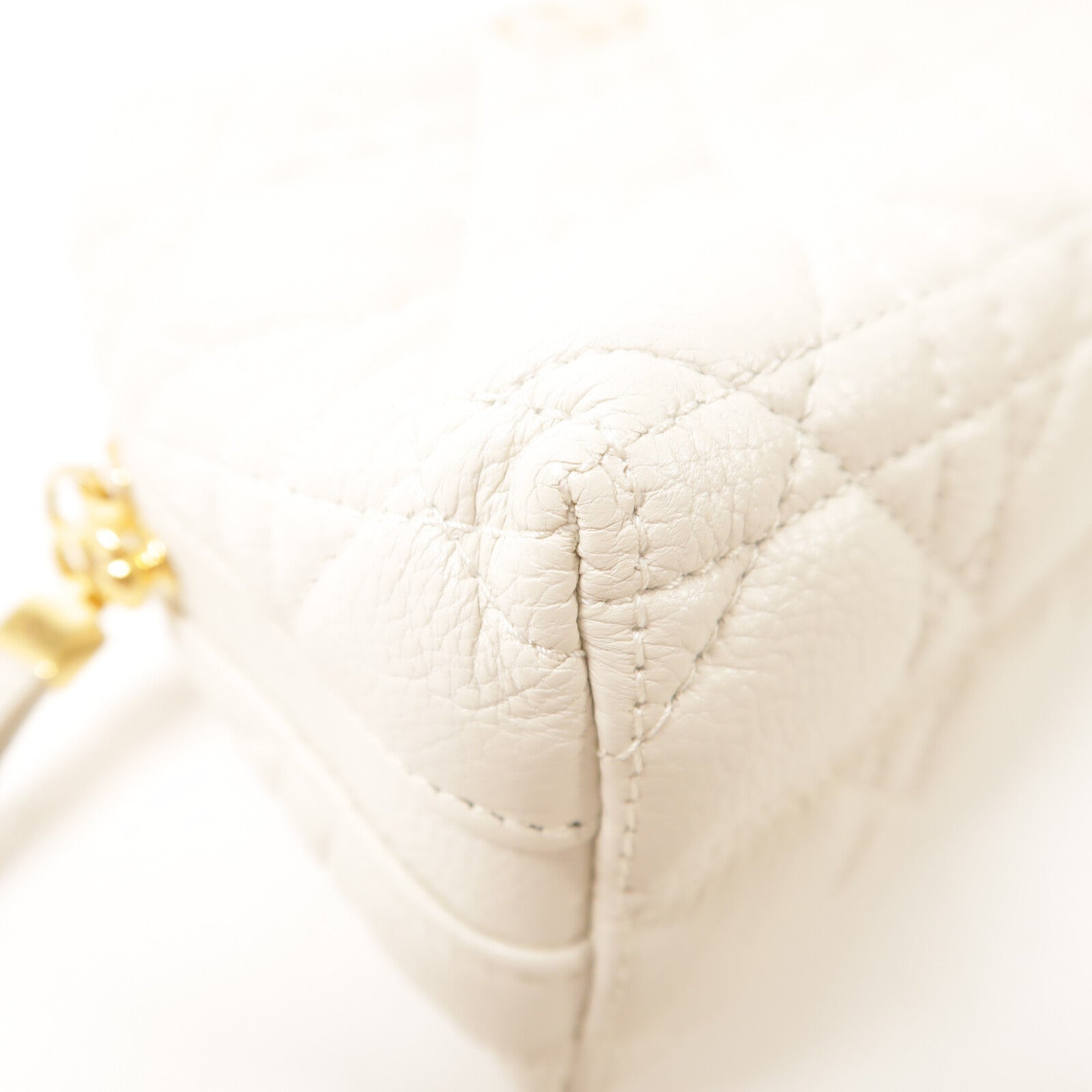Dior 牛皮皮革Mini Caro D-Cosy鏈帶手挽肩背兩用袋