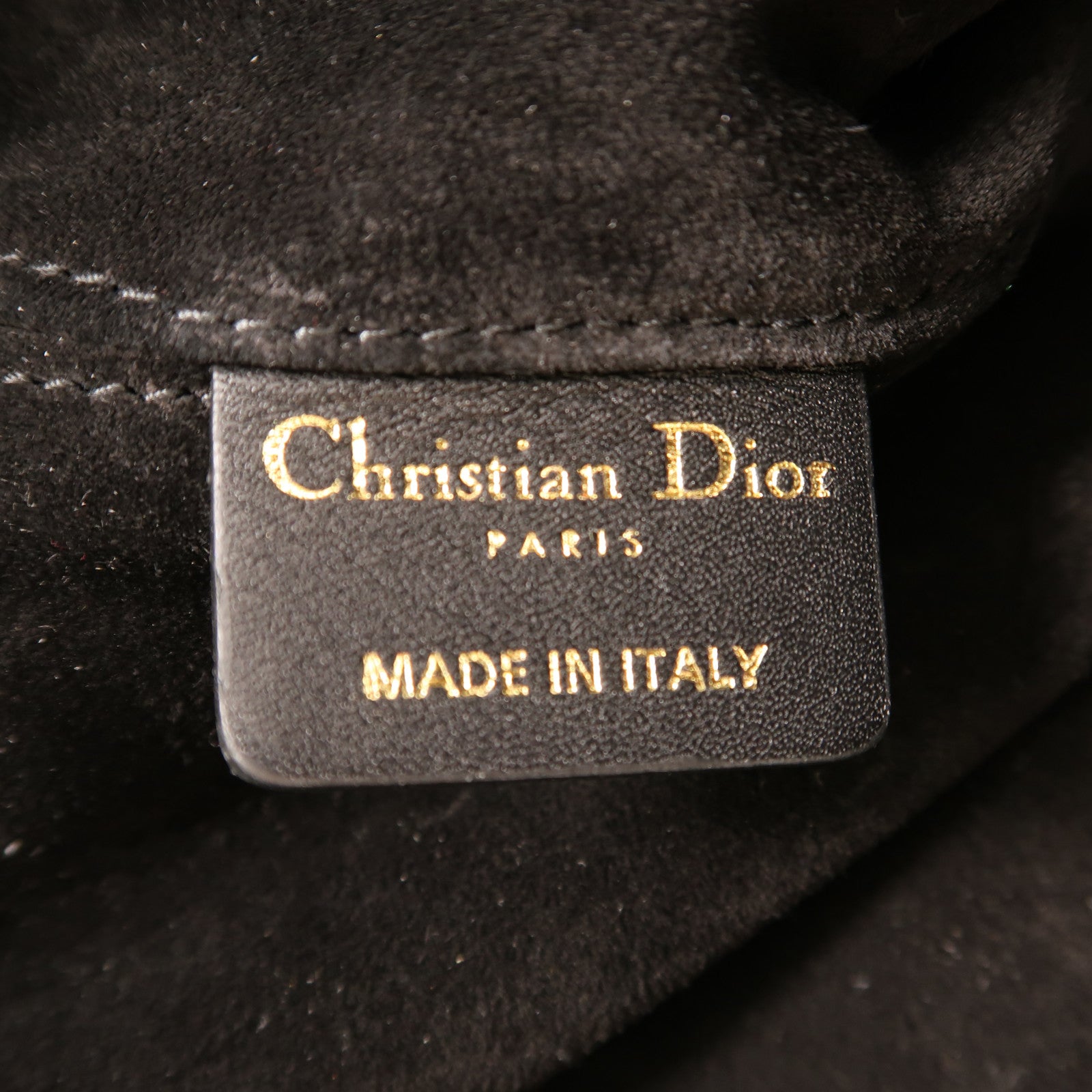 Dior 【激減優惠】牛皮皮革Large Dior Toujours銀扣手挽袋