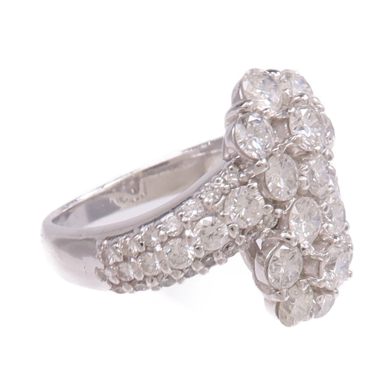 JEWELRY 【激減優惠】PT900鉑金Diamond Ring鑽石戒指US#5