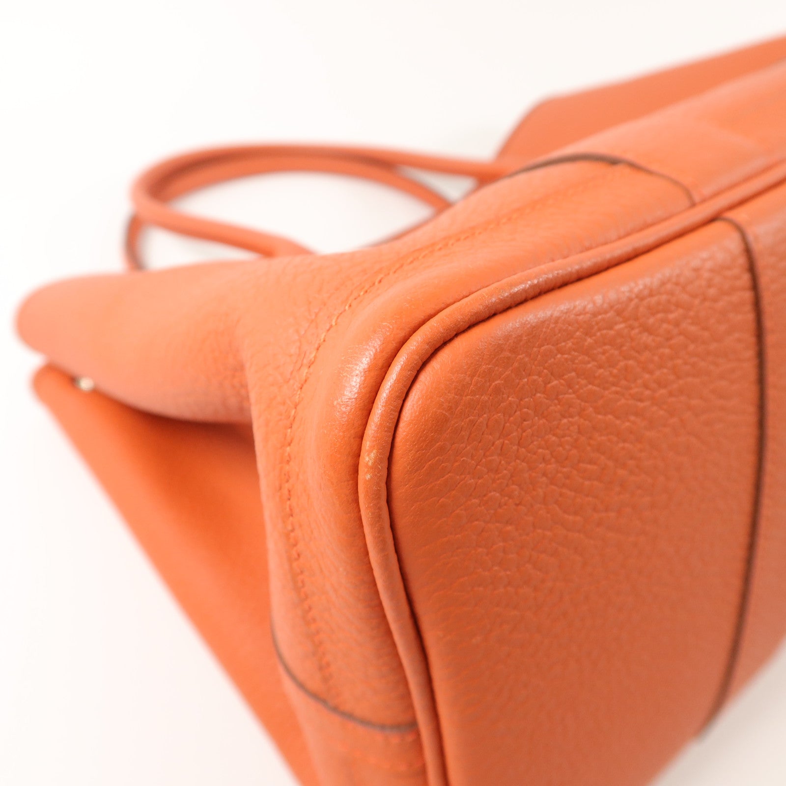 HERMES Negonda皮革Garden Party PM手挽袋Sanguine
