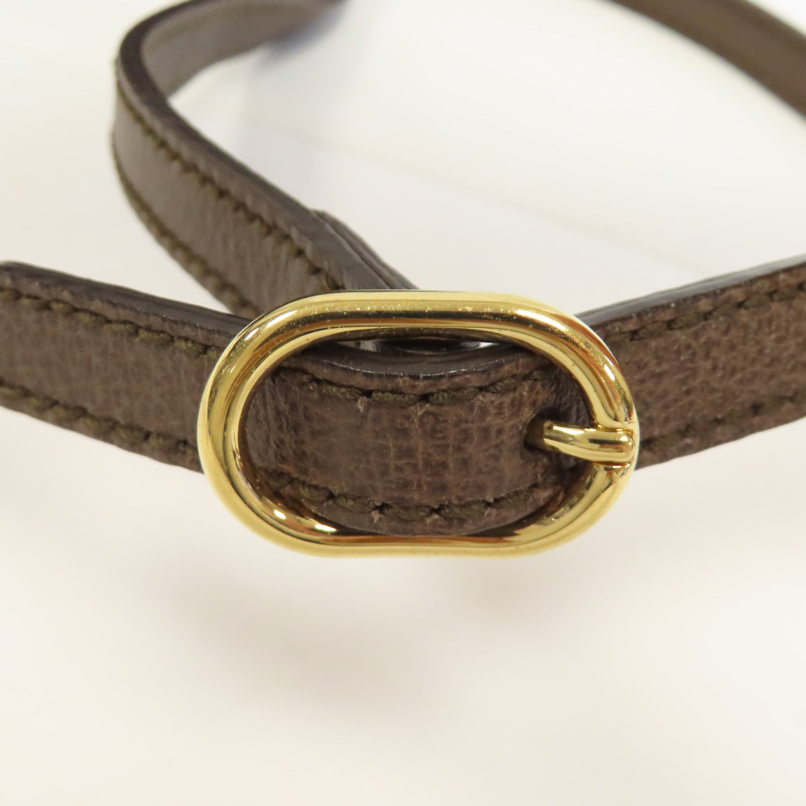 GUCCI 塗層帆布Ophidia Mini Bucket金扣肩背袋啡色