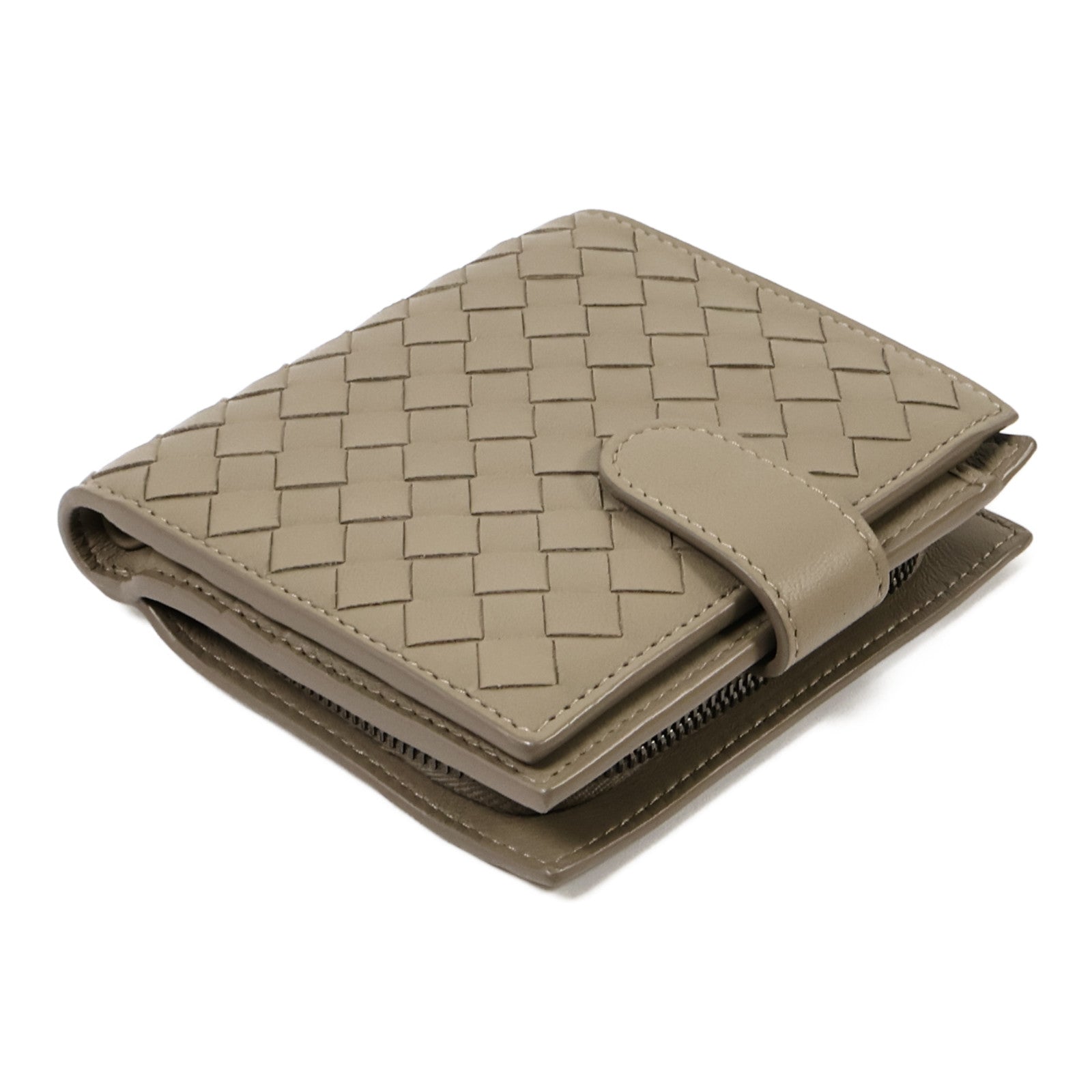 BOTTEGA VENETA 羊皮皮革Fold Wallet錢包