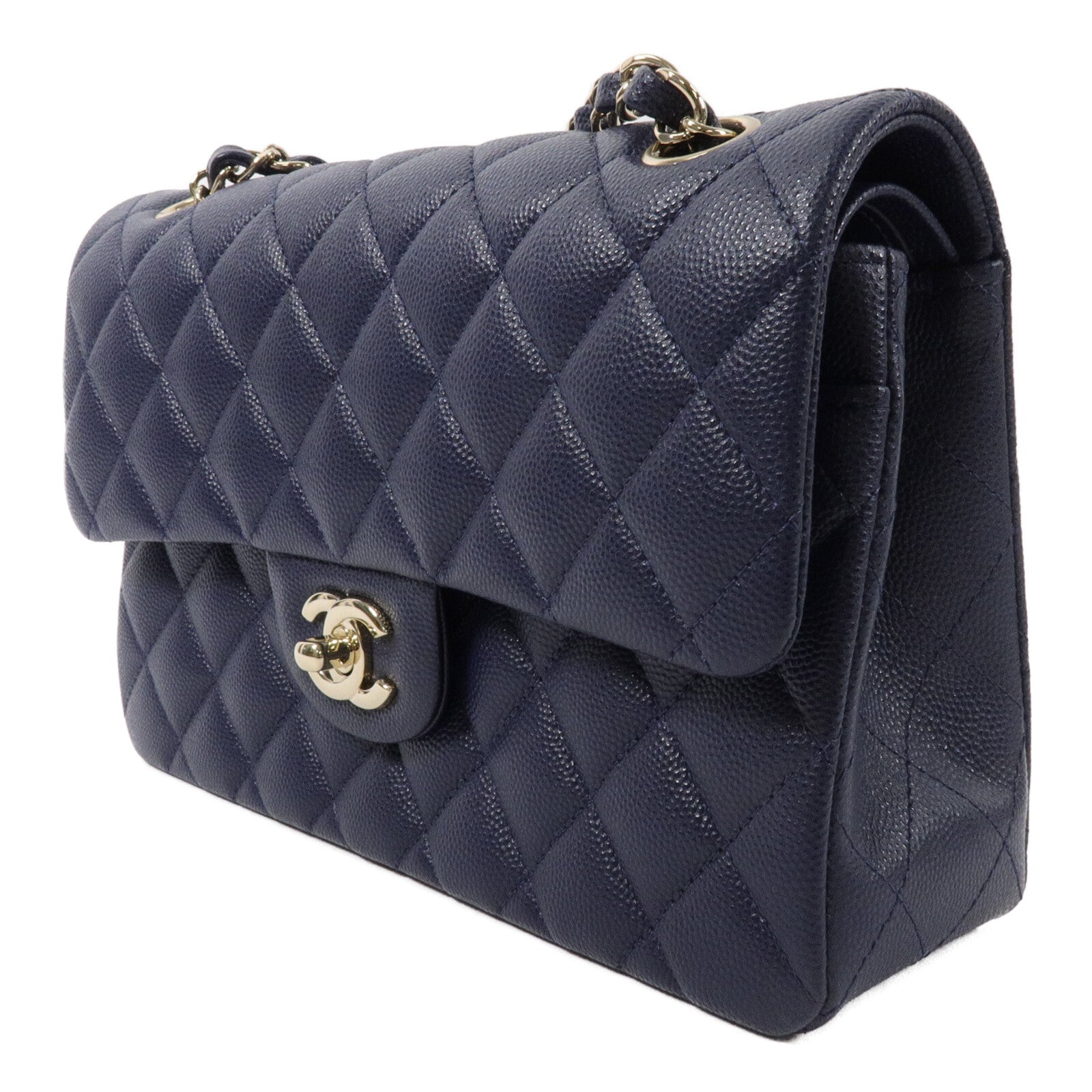CHANEL 牛皮皮革Classic 23鏈帶肩背袋