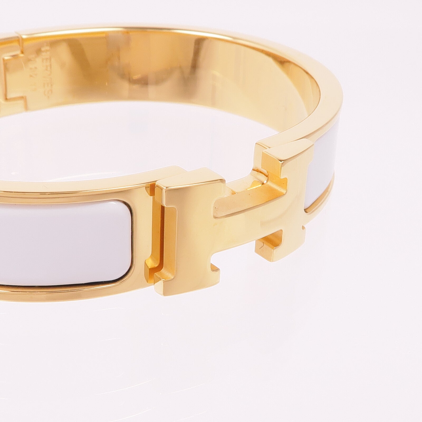 HERMES 琺瑯/金屬Clic H手鐲