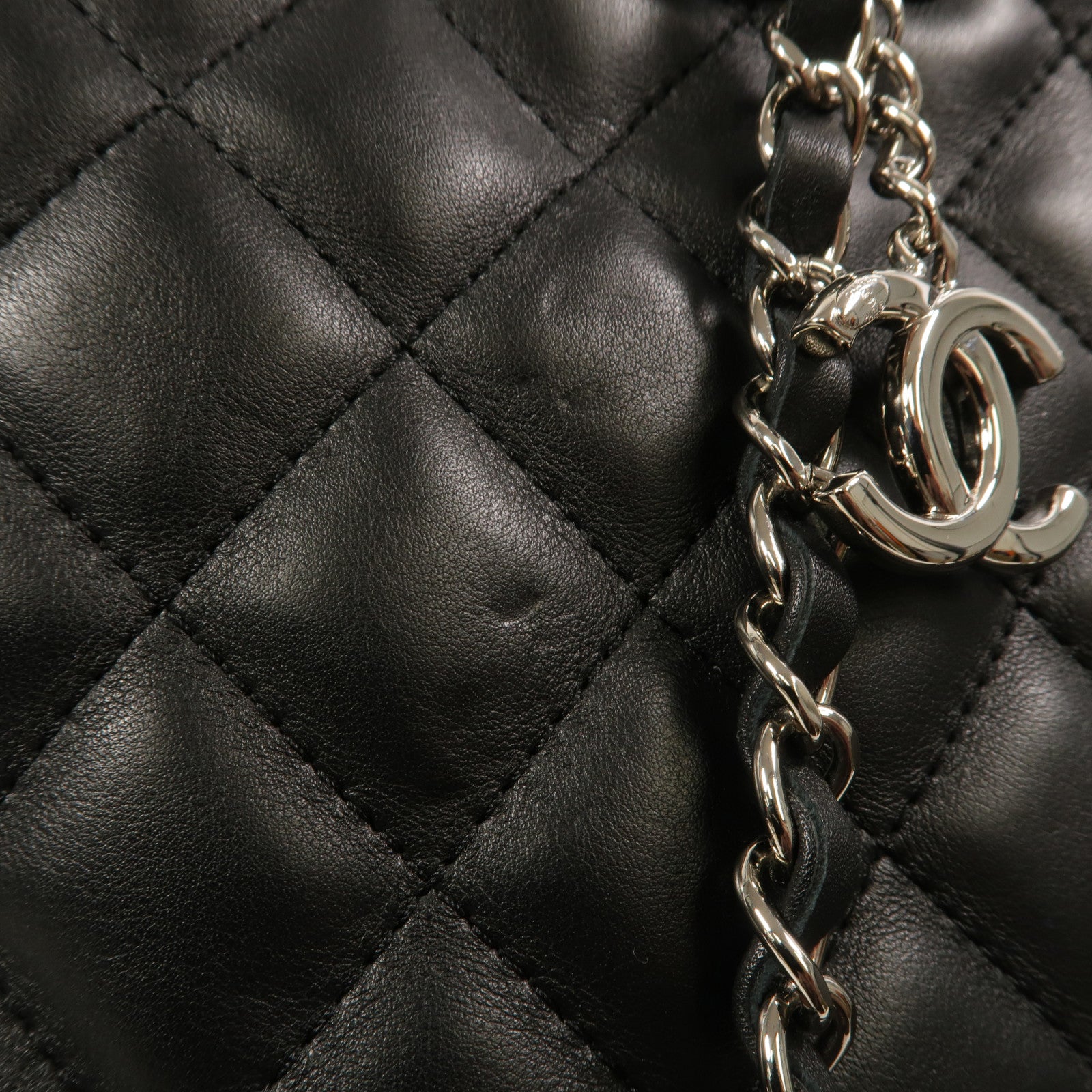 CHANEL 羊皮皮革Tote Bag手挽肩背兩用袋