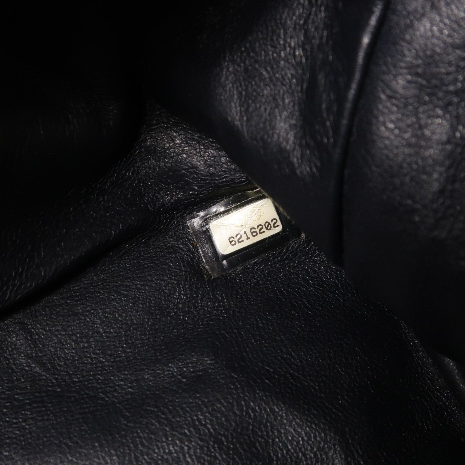 CHANEL CC SHW Boston Bag Hand Bag Calfskin Leather Blue