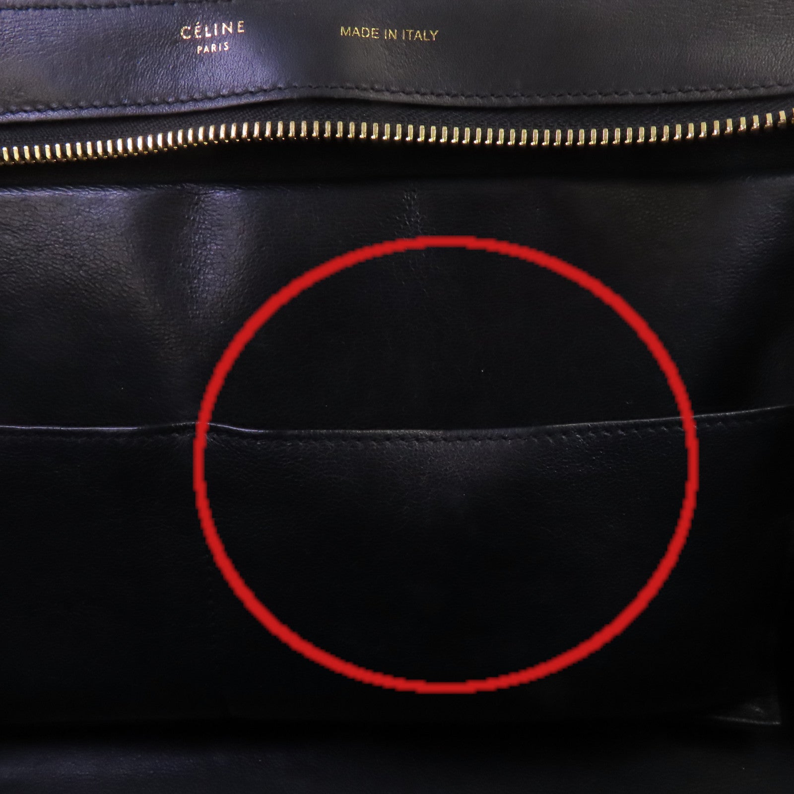 CELINE 帆布/牛皮皮革Trapeze金扣手挽肩背兩用袋