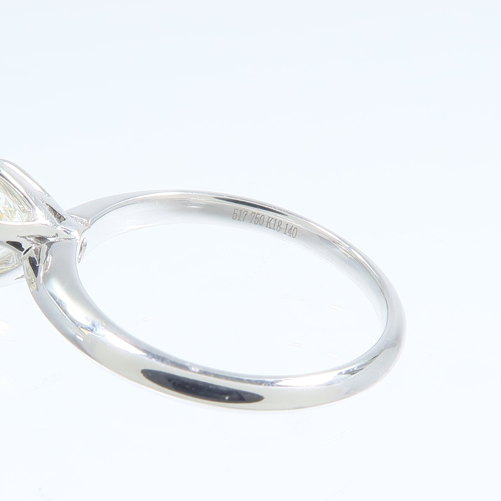 JEWELRY 18K白金Diamond Ring戒指