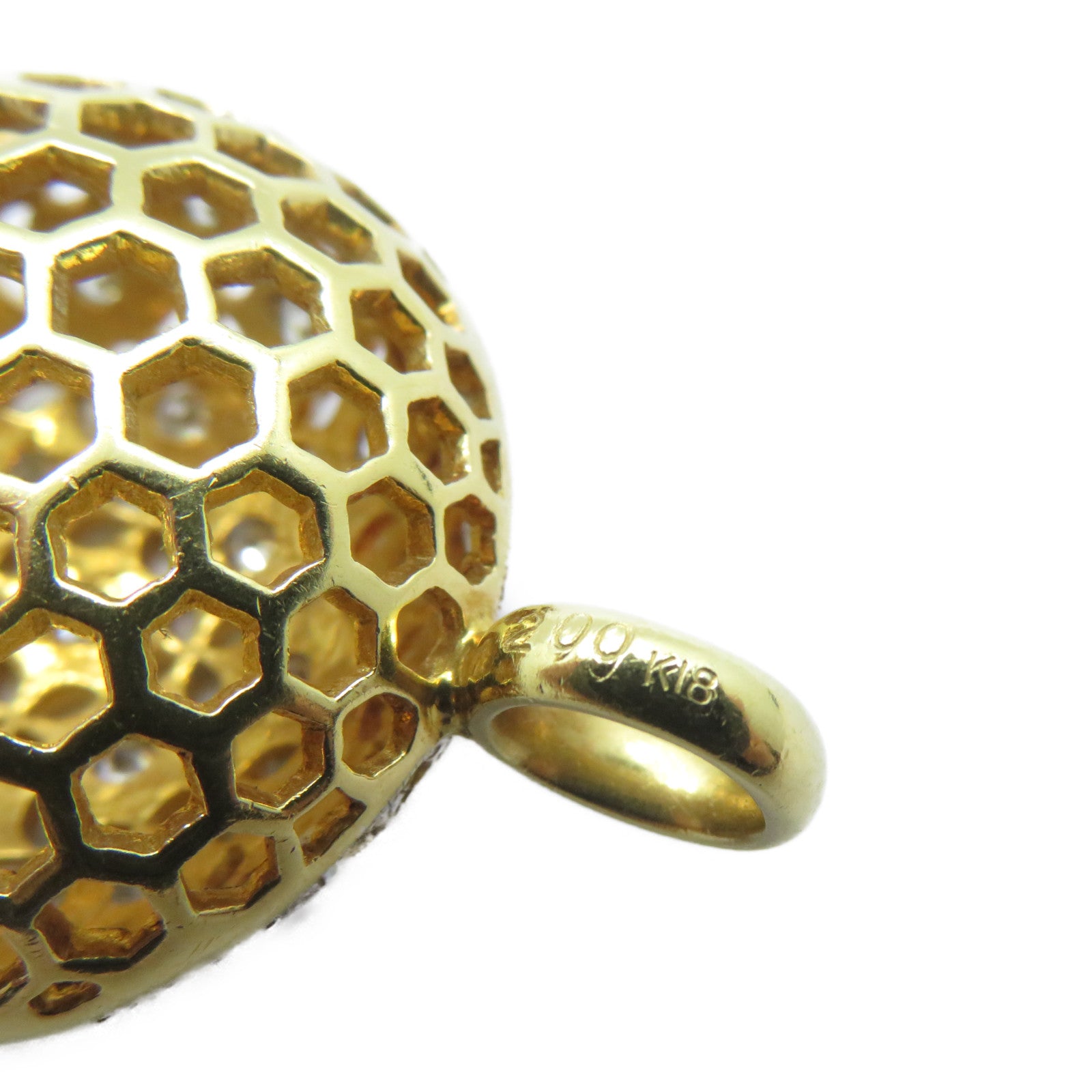 JEWELRY 【激減優惠】18K黃金Diamond Pendant Top 2.00ct鑽石吊墜