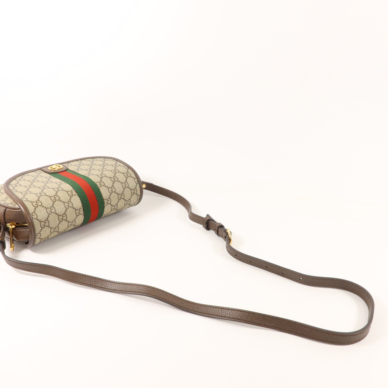 GUCCI 塗層帆布Ophidia GG肩背袋