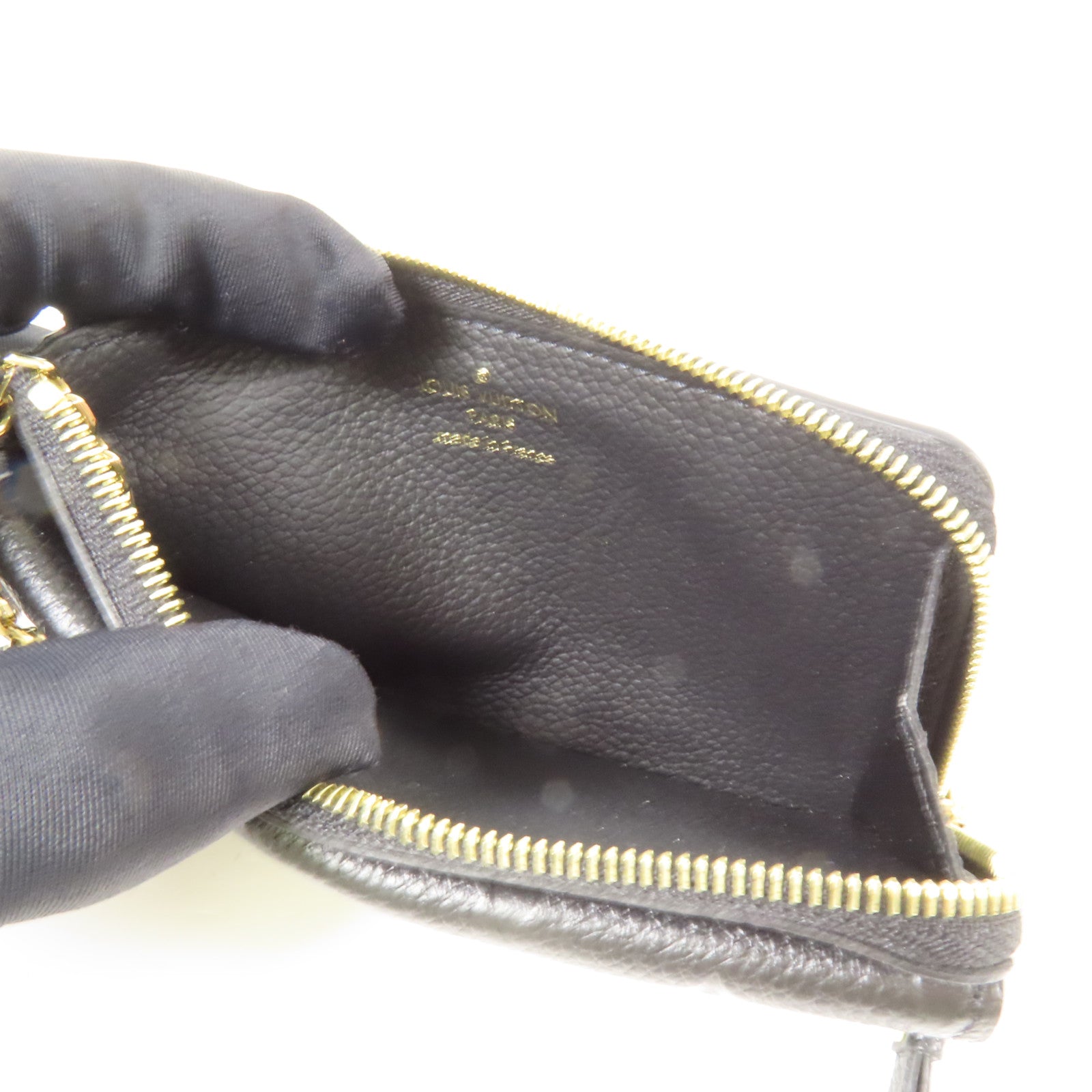 LOUIS VUITTON Mono-Empreinte Recto Verso金扣卡片套