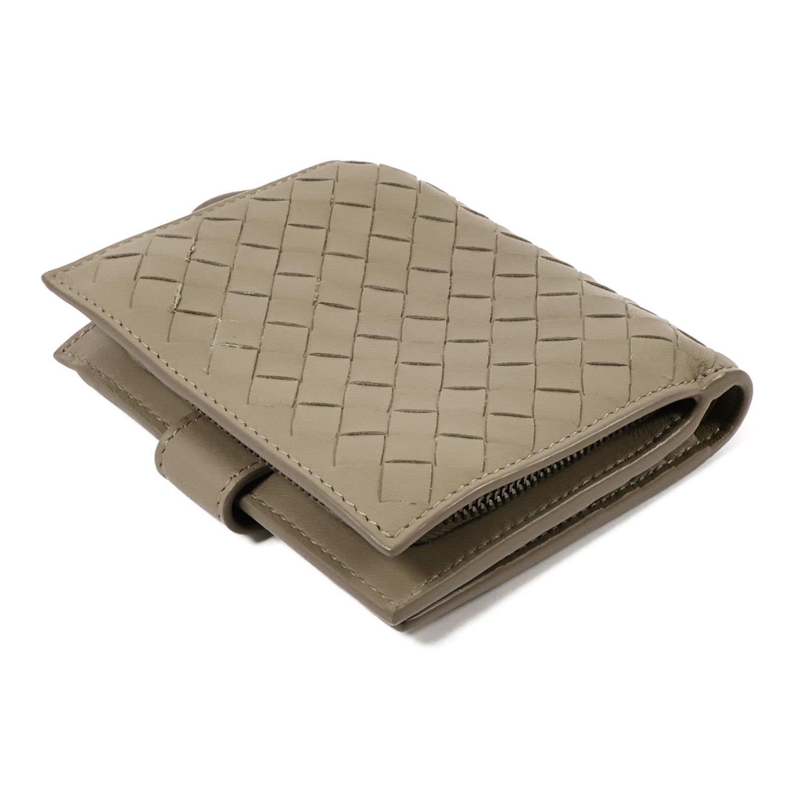 BOTTEGA VENETA 羊皮皮革Fold Wallet錢包