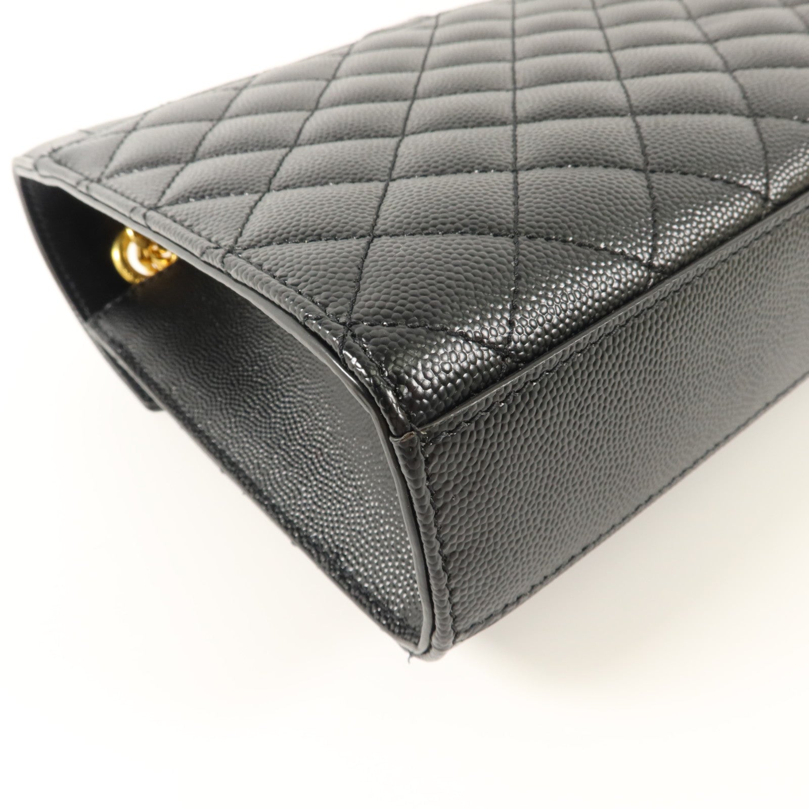 SAINT LAURENT 牛皮皮革Envelope Medium鏈帶肩背袋