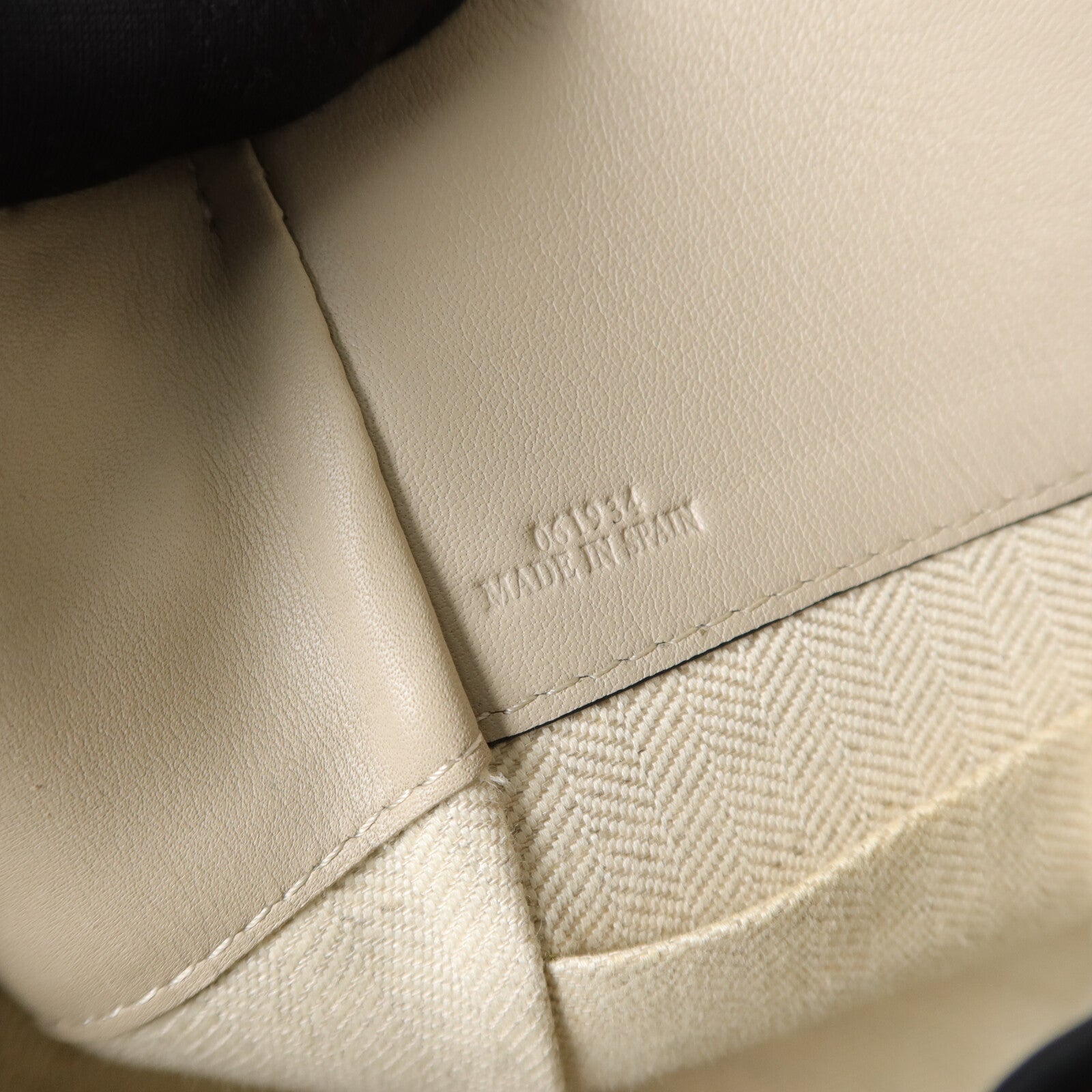 LOEWE 帆布/牛皮皮革Mini Hammock手挽肩背兩用袋