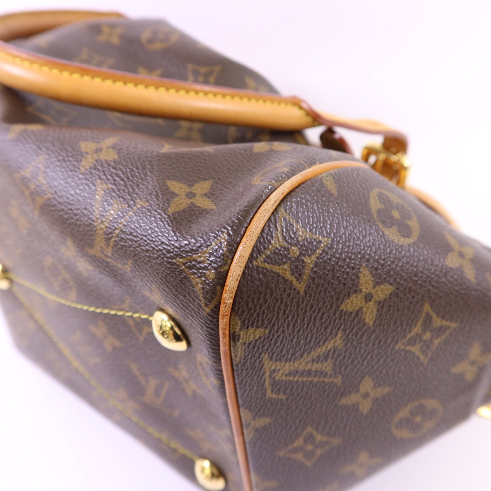 LOUIS VUITTON Monogram Tivoli GM金扣肩背袋