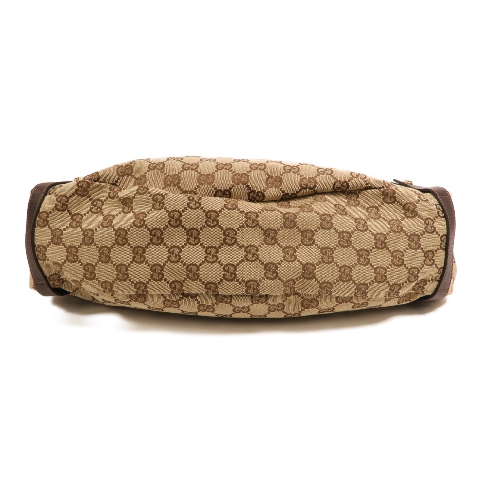 GUCCI 帆布Shoulder Bag金扣肩背袋