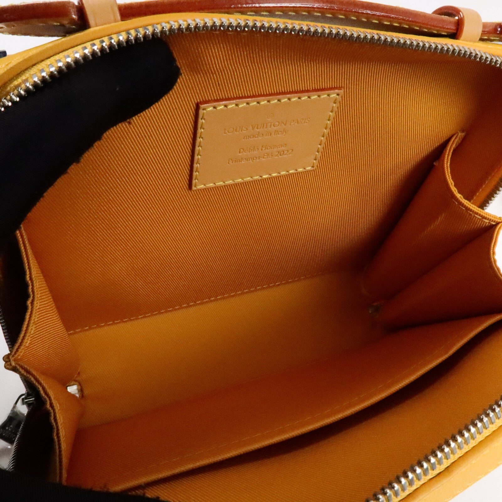 LOUIS VUITTON Taurillon Virgil Handle Soft Trunk Bag肩背袋