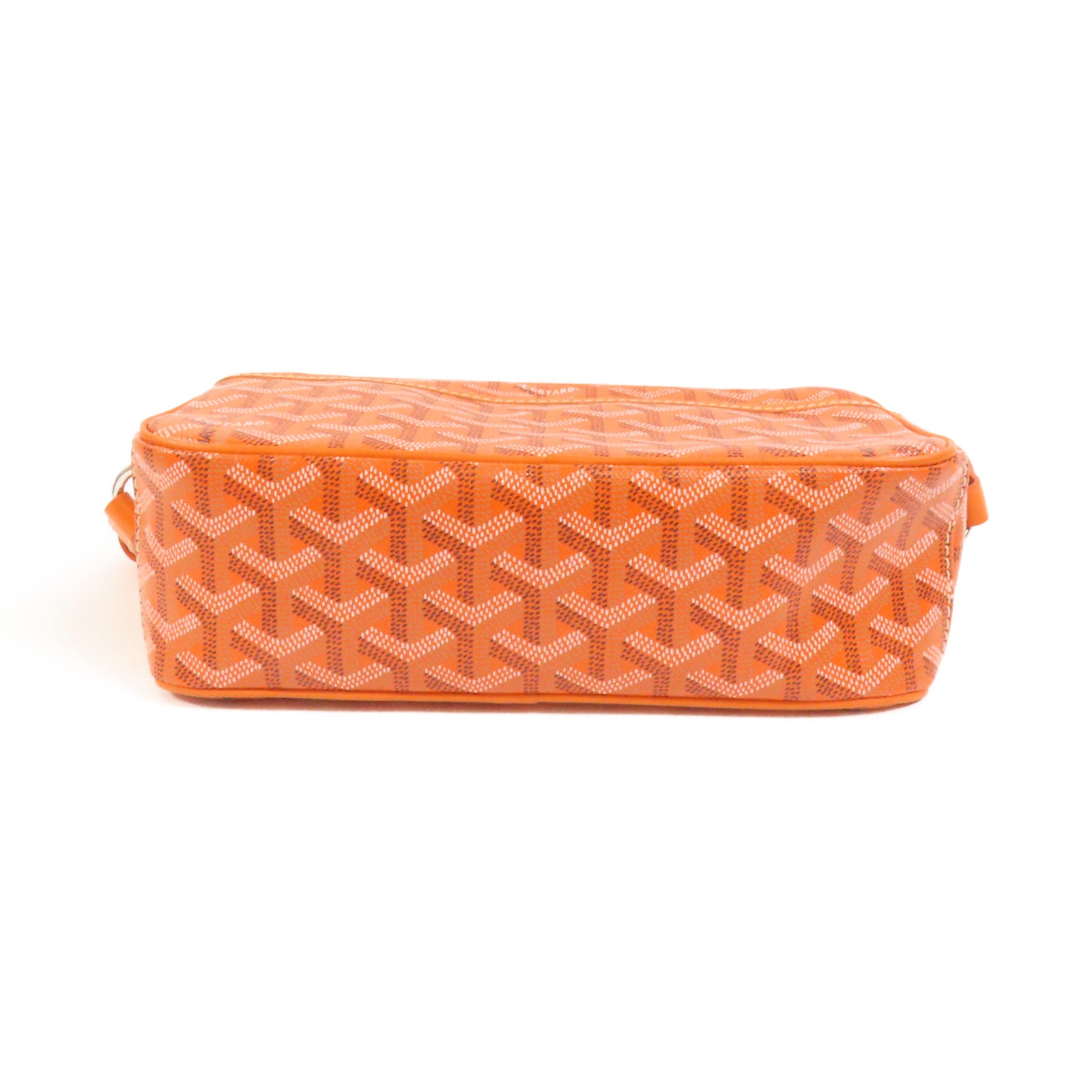 GOYARD 【激減優惠】塗層帆布Cap-Vert銀扣肩背袋