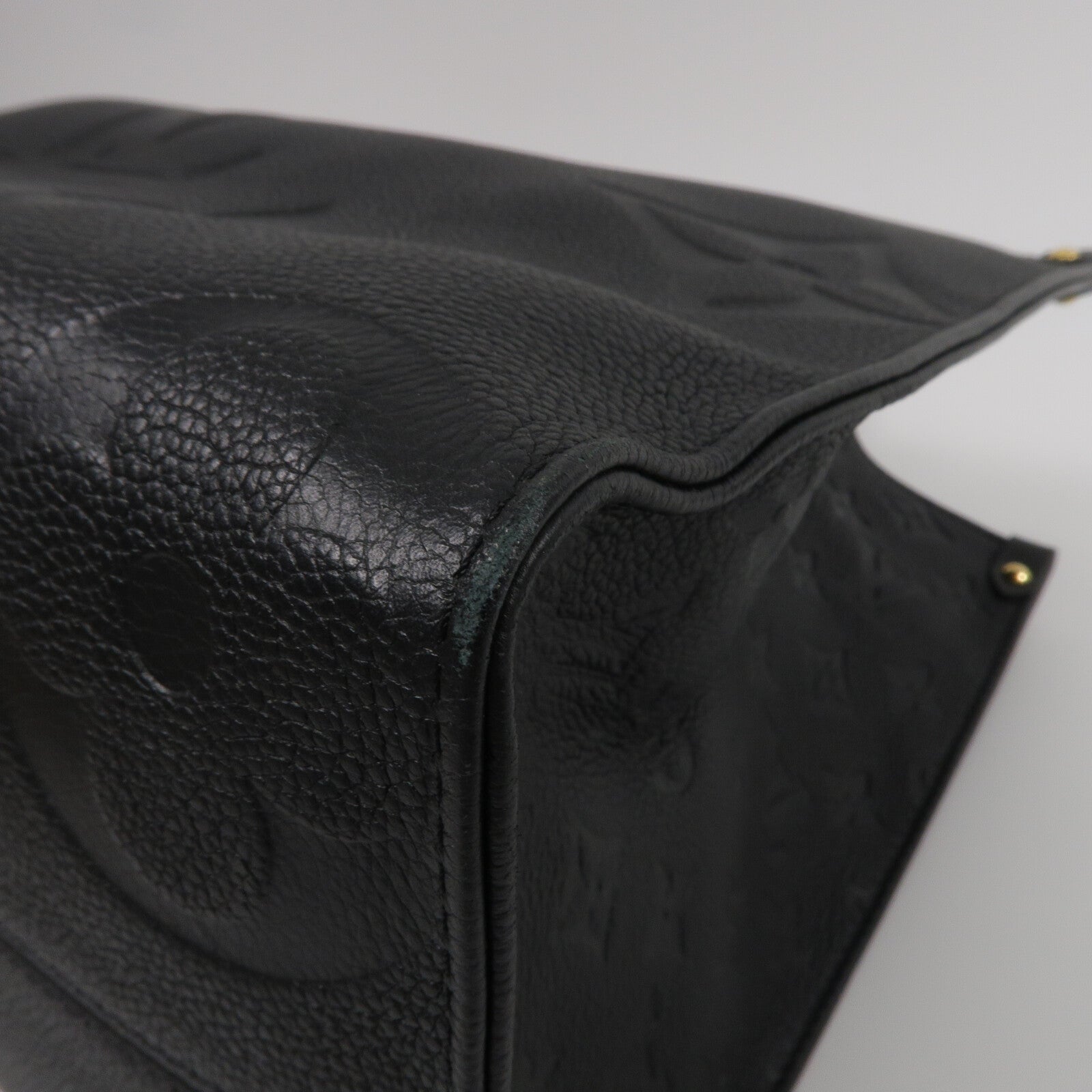 LOUIS VUITTON Monogram Empreinte On The Go MM手挽肩背兩用袋