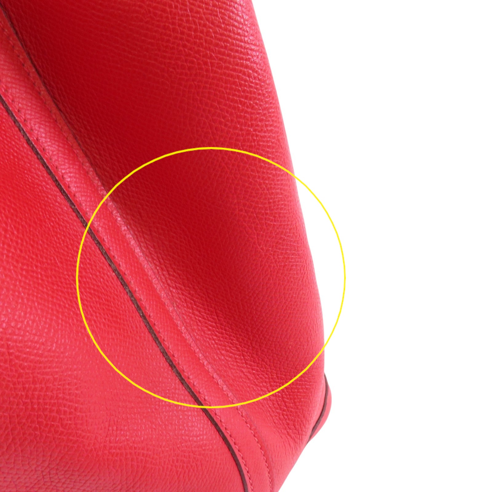 HERMES PHW Garden Party PM Tote Bag Handbag Epsom Leather