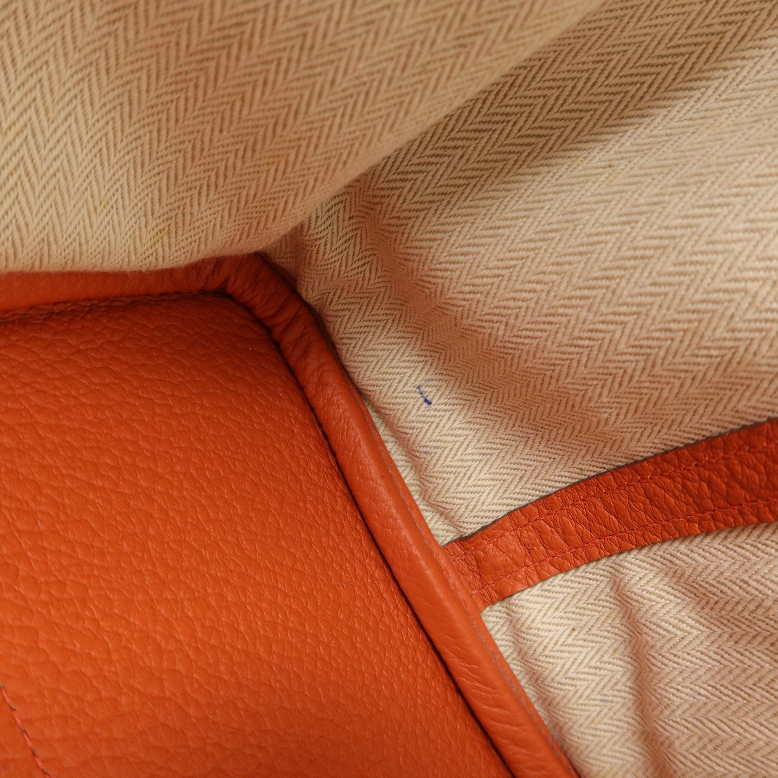 HERMES Negonda皮革Garden Party PM手挽袋Sanguine