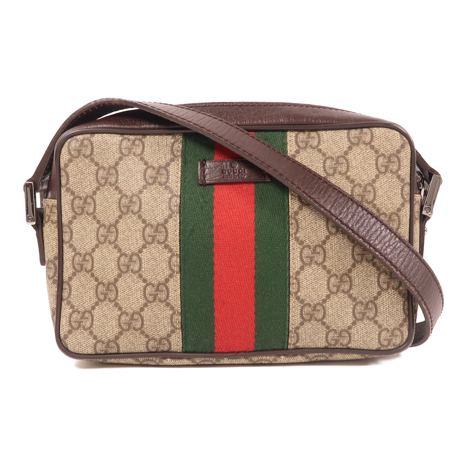 GUCCI 塗層帆布Shoulder Bag肩背袋