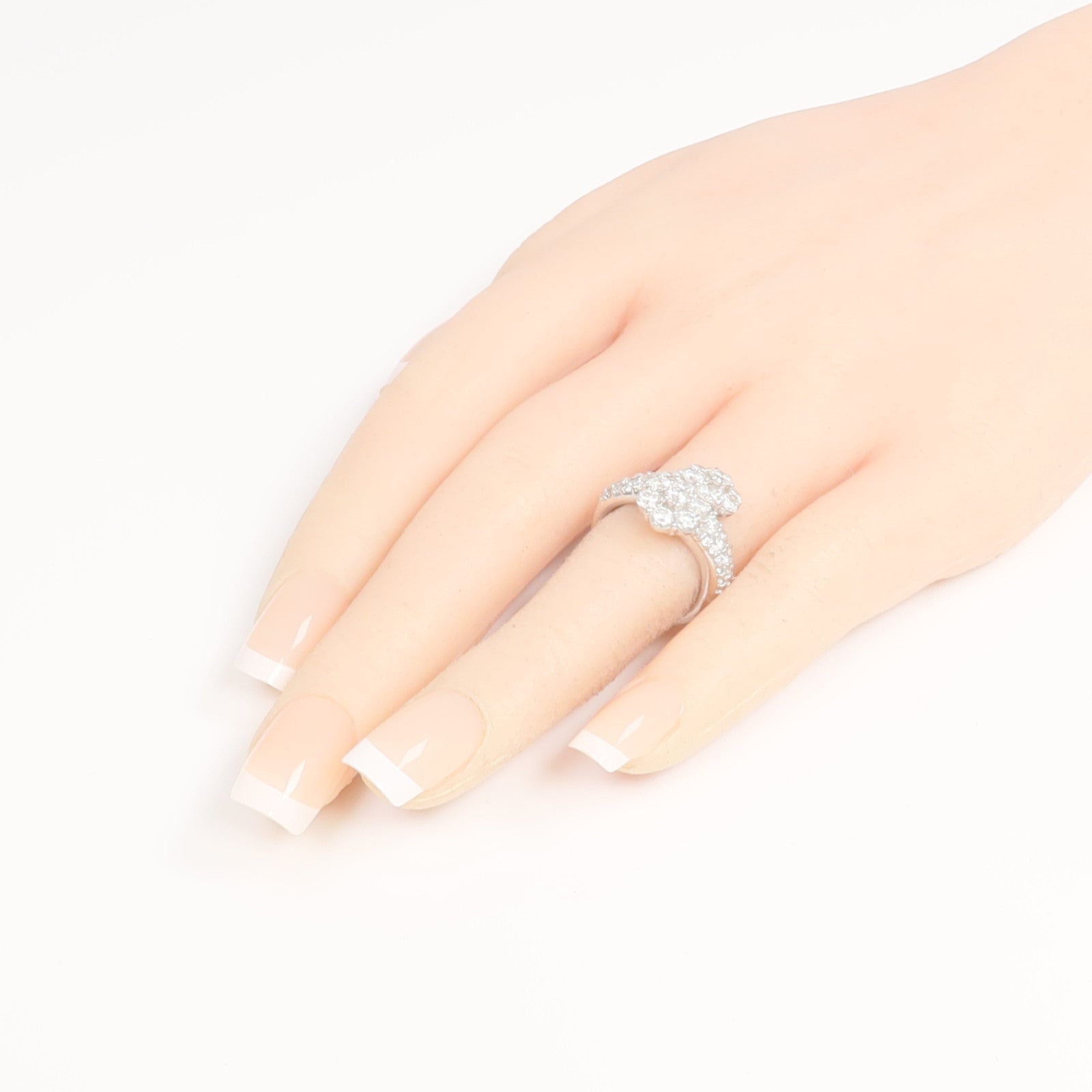 JEWELRY 【激減優惠】PT900鉑金Diamond Ring鑽石戒指US#5