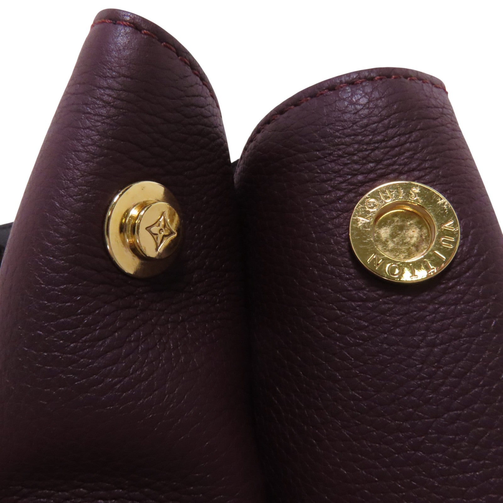 LOUIS VUITTON Monogram Fold Tote MM金扣手挽肩背兩用袋