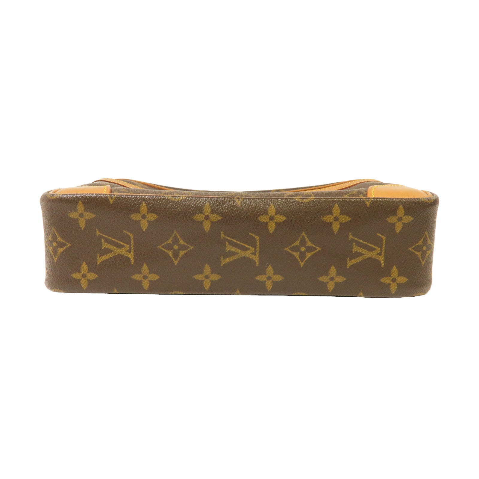 LOUIS VUITTON Monogram Trocadero 30金扣肩背袋啡色